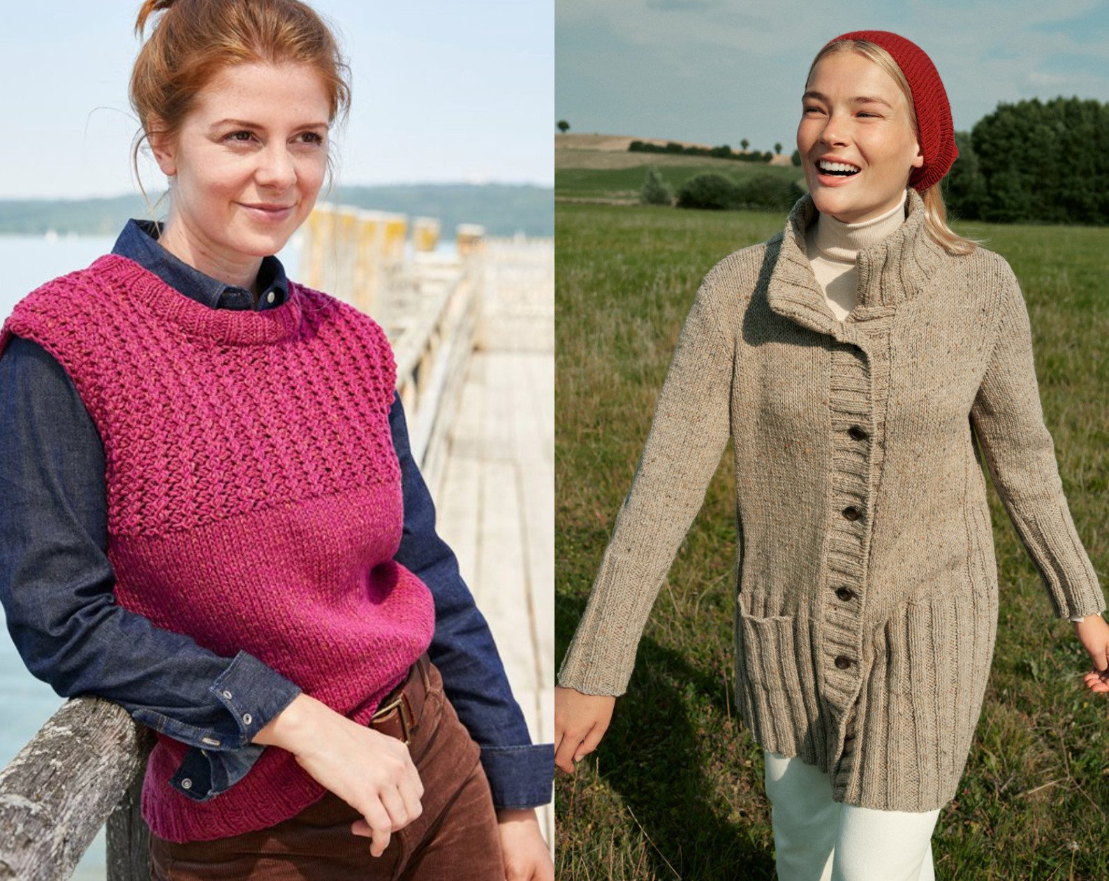 LANA GROSSA LANDLUST SOFT TWEED 90 Häkelwolle, 90 m (Klassisch verzwirntes Tweedgarn aus Schurwolle mit mehrfarbigen Noppen), 50 g – Bild 3 von 4