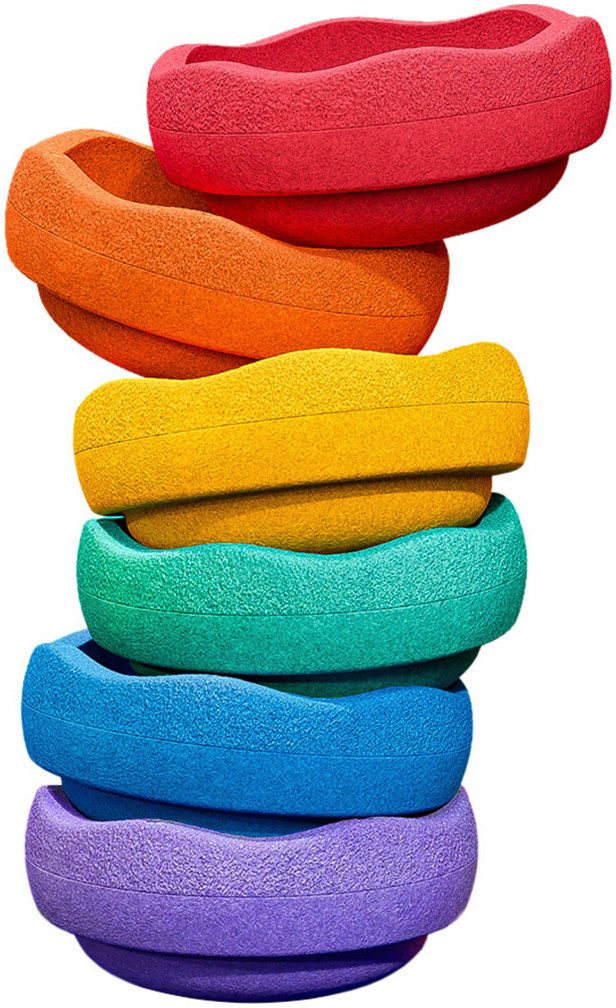 Stapelstein Balancetrainer Stapelstein® Original Mini rainbow classic