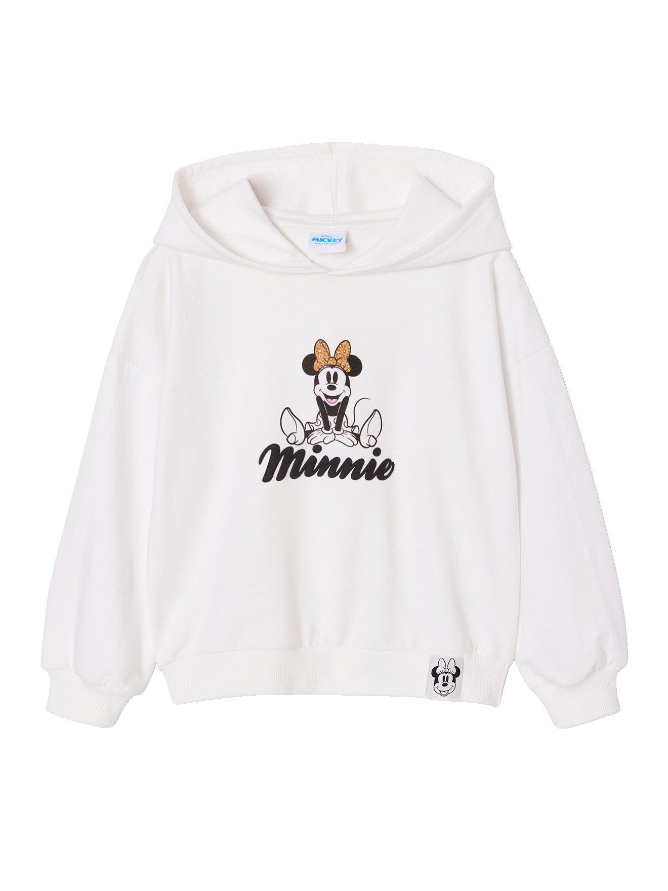 vertbaudet Sweatjacke Kinder Kapuzensweatshirt Disney MINNIE MAUS