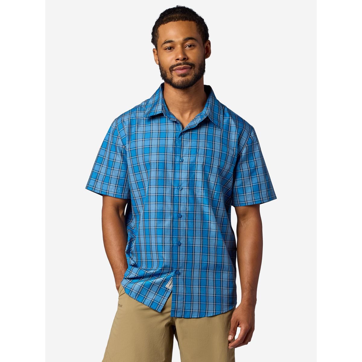Marmot Outdoorbluse Airexchange Short Sleeve Shirt Leichtes Hemd mit exzellenter Atmungsaktivität und schnelltrocknendem