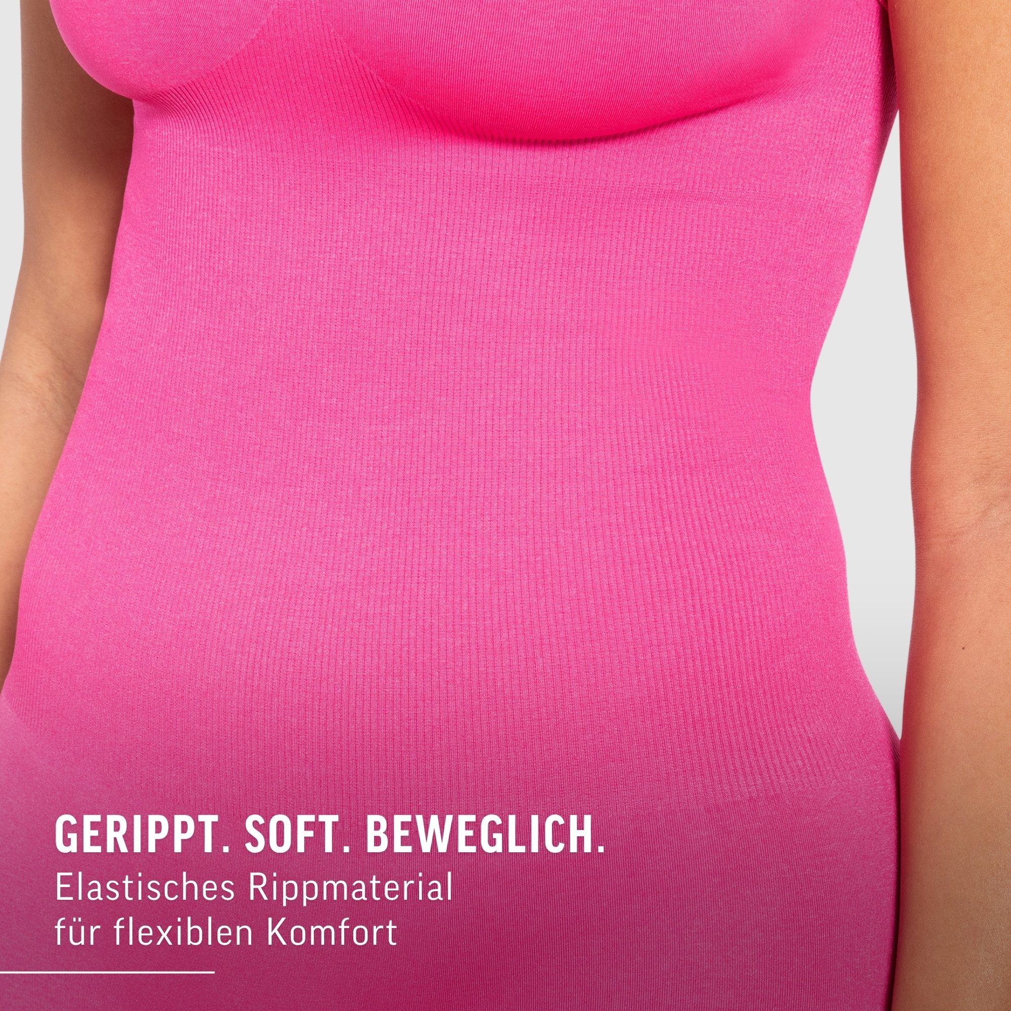Smilodox Elsie, Seamless Einteiler, Racerback, Ganzkörperanzug figurformend Sportanzug geripptes Material, Overall atmungsaktiv, Workout Yoga