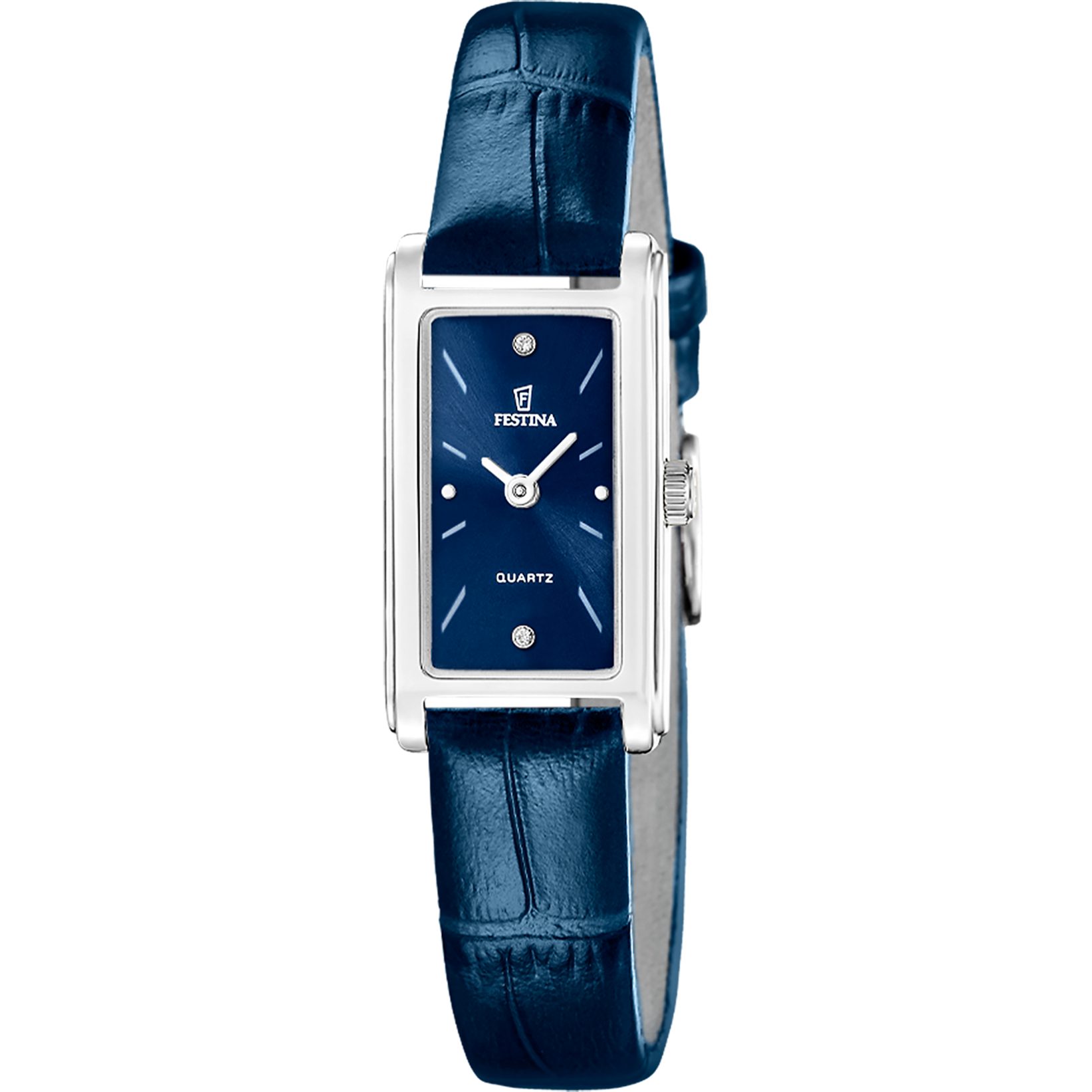 Festina Quarzuhr Mademoiselle F20769_4, Armbanduhr, Damenuhr, Lederarmband, analog