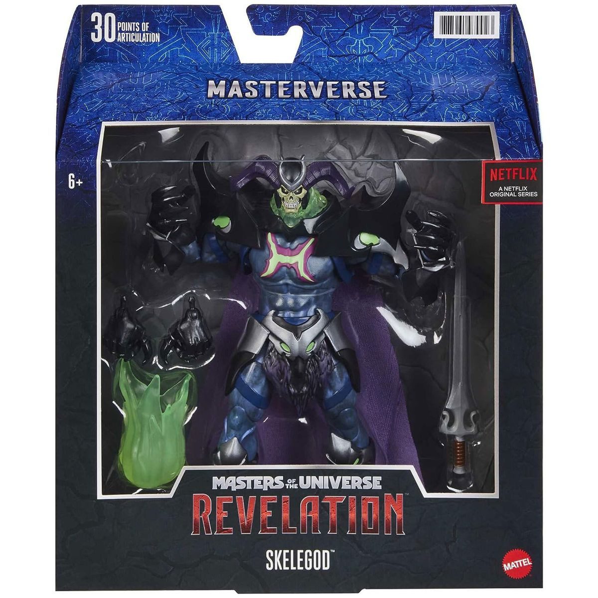 Mattel® Actionfigur Mattel GYV17 - Masters of the Universe - Actionfigur, Skeletor, 18 cm – Bild 5 von 5