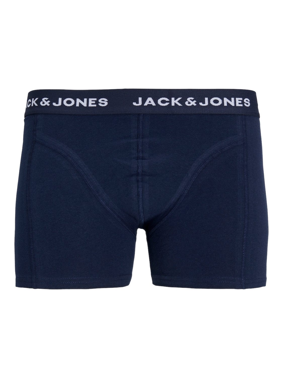 Jack & Jones Trunk JACBLACK – Boxershorts mit Stretch, Jersey und mittlerer Taille (Packung, 3-St) unifarben, modisch, regular fit, Jersey