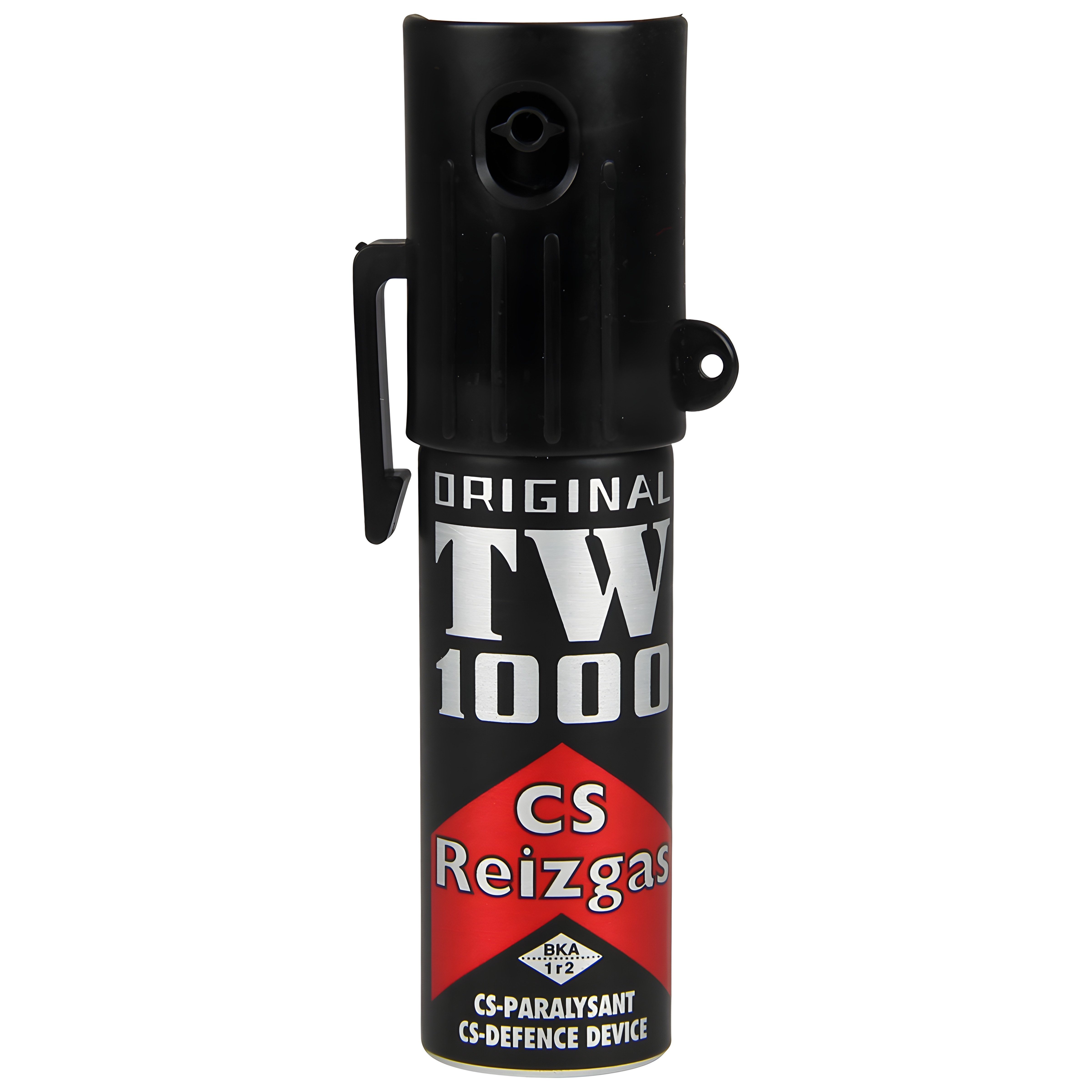 KH Security Marderspray CS-Abwehr-Gas (15 ml) TW1000 Lady mit Clip, gute Trefferwahrscheinlichkeit