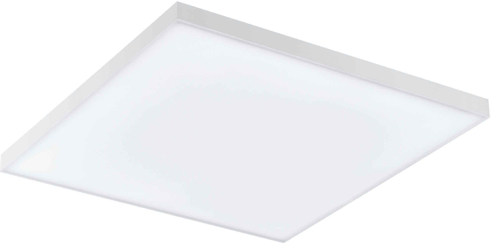 EGLO Deckenleuchte TURCONA-Z, LED fest integriert, warmweiß - kaltweiß, Deckenleuchte in weiß aus Stahl, Alu - 16W - warmweiß - kaltweiß | Deckenlampen