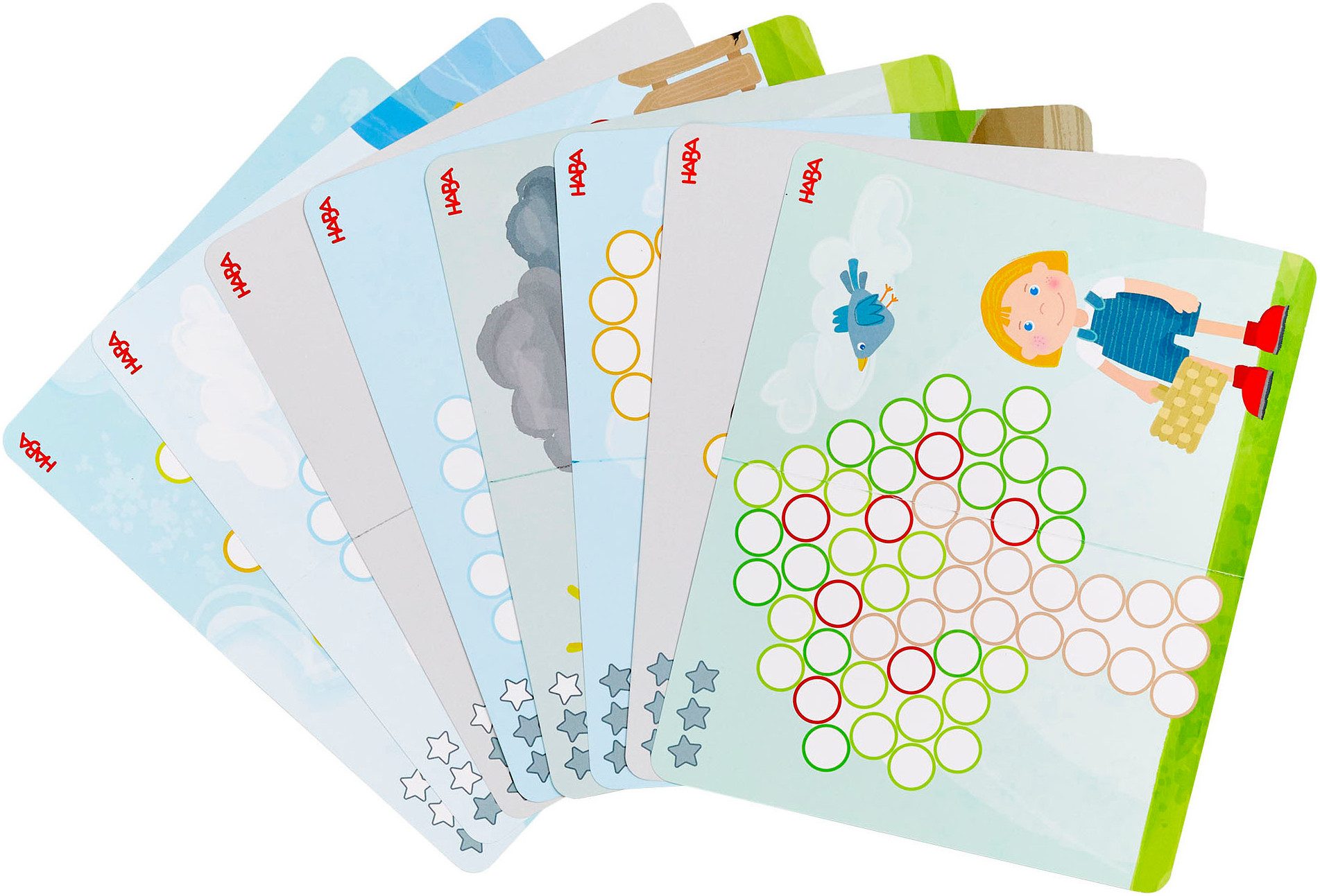 Haba Lernspielzeug Zuordnungsspiel Scheibix – Bild 4 von 5