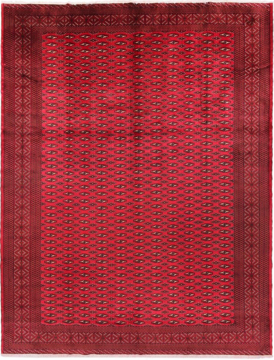 Orientteppich Turkaman 303x385 Handgeknüpfter Orientteppich / Perserteppich, Nain Trading, rechteckig, Höhe: 6 mm