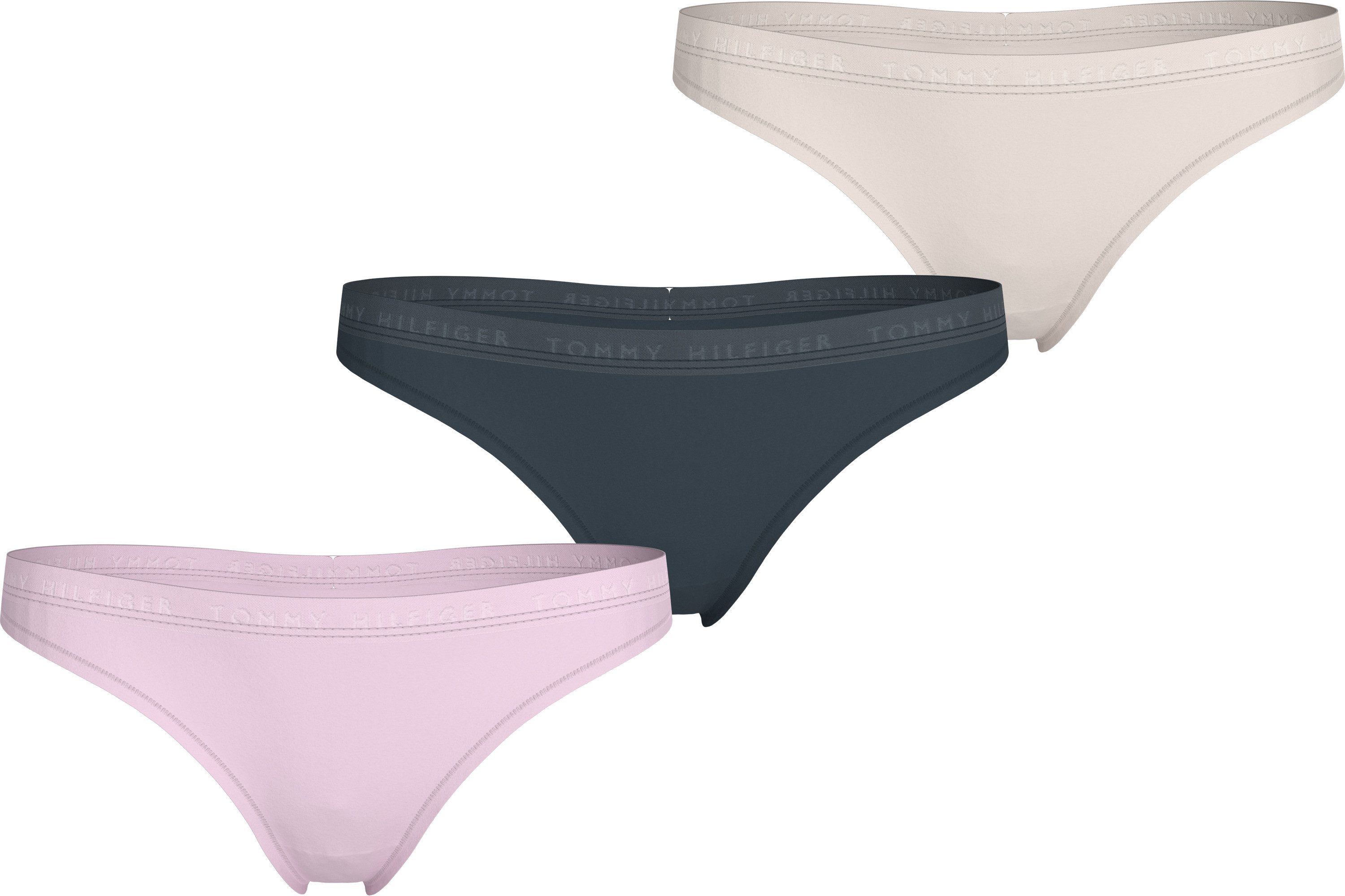 Tommy Hilfiger Underwear Slip 3P THONG (EXT SIZES) (Packung, 3-St., 3er) mi günstig online kaufen