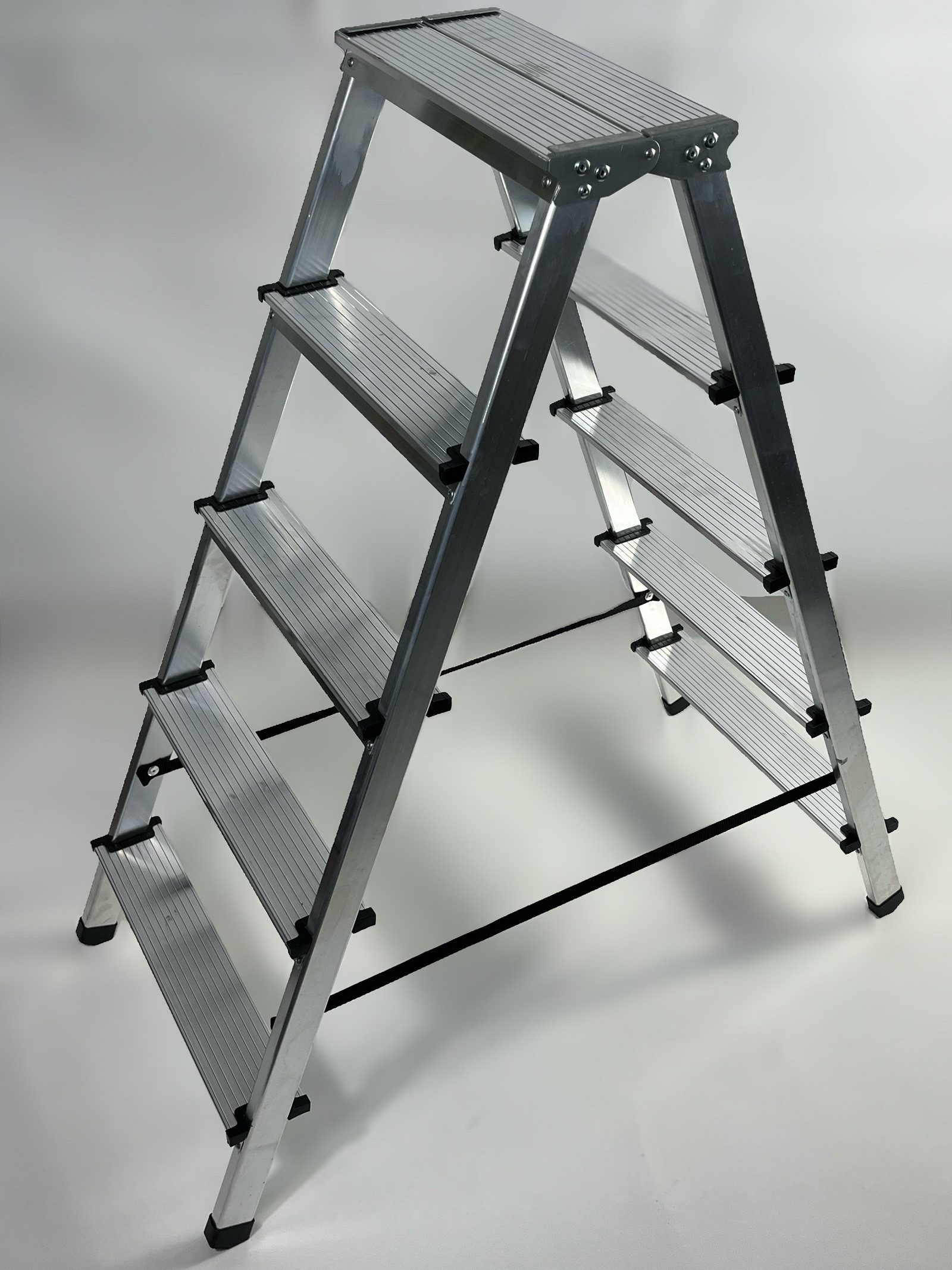 Doppelleiter, 2 X 5 Stufen, Max. Belastung: 150 Kg