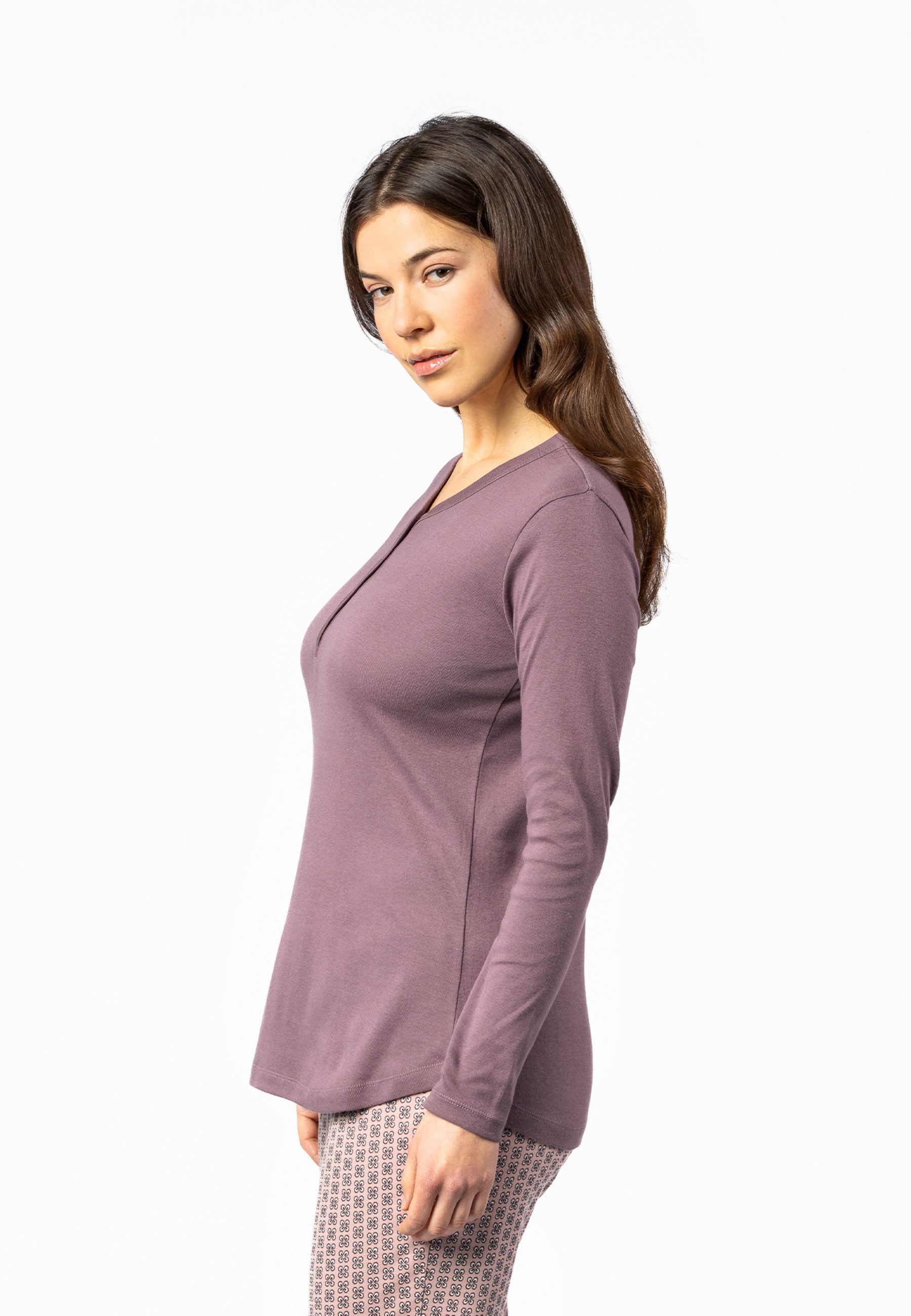 LIVING CRAFTS Sleepshirt VIOLERA GOTS zertifiziert