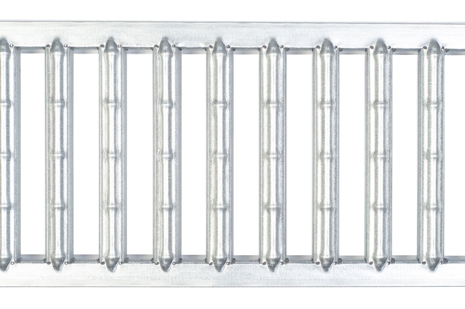 ACO Severin Ahlmann GmbH & Co. KG Entwässerungsrinne Stegrost Stahl verzinkt Länge: 100 cm - Breite: 11,8 cm, 1-St.