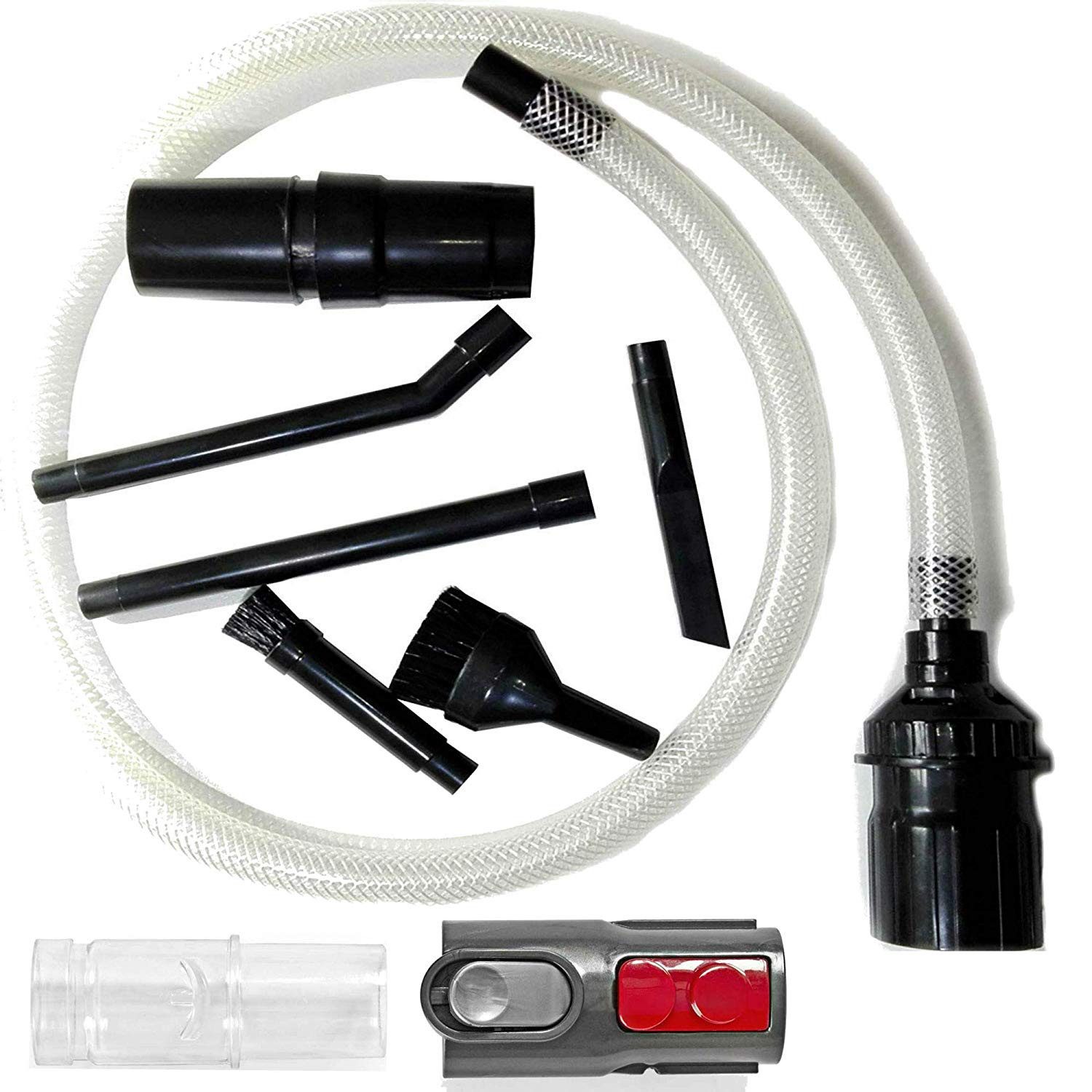 Maxorado Staubsaugerdüsen-Set Feindüsen Set Aufsatz Bürste für Dyson V7 V8 V10 V11 V15 Staubsauger, Zubehör für Dyson Staubsauger V 7 8 10 11 15 6 DC59, (Feindüsen Set, 9-tlg)