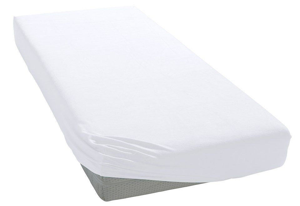 bellana Spannbettlaken »Melone in Gr. 70x140, 90x200, 140x200 oder 180x200 günstig online kaufen