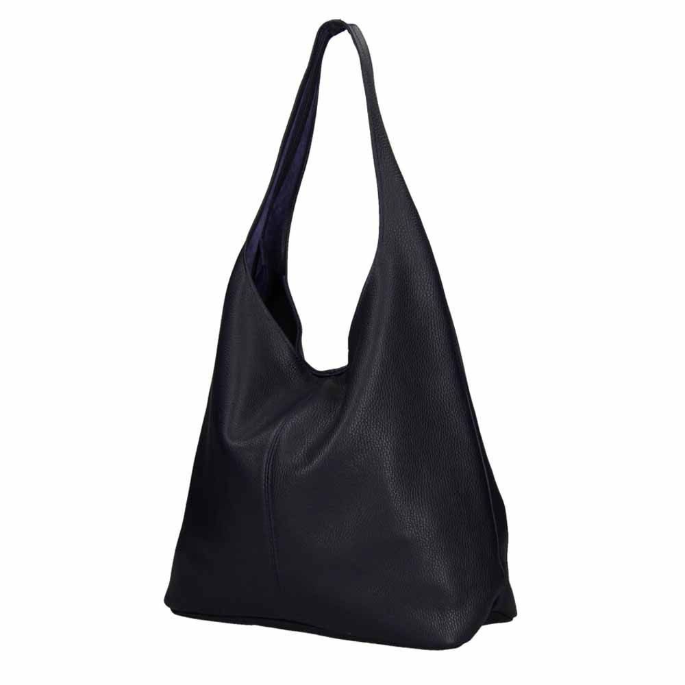 ITALYSHOP24 Shopper Made in Italy XL Damen echtes Leder Tasche Schultertasche Hobo Bag, Umhängetasche Workbag Businesstasche Ledertasche Beuteltasche Freizeit