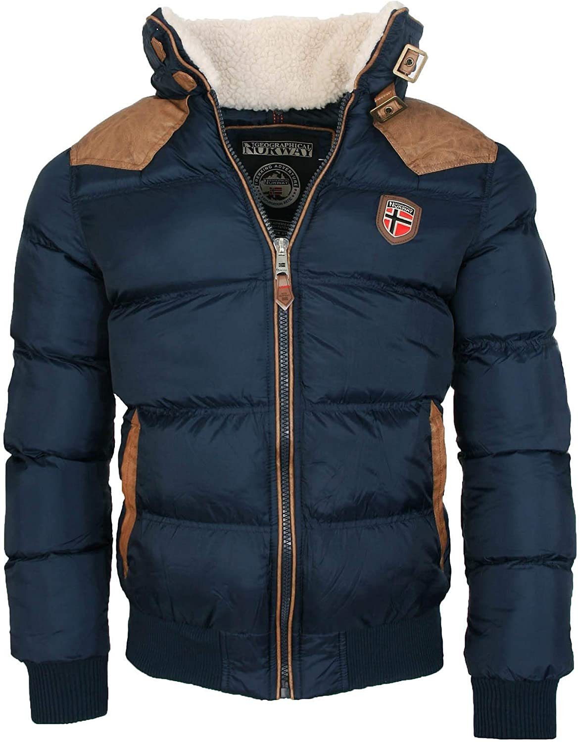 Geographical Norway Winterjacke Herren Outdoor Jacke brabramovitch new (Packung, 1-St., S Bis 7XL) Gefüttert