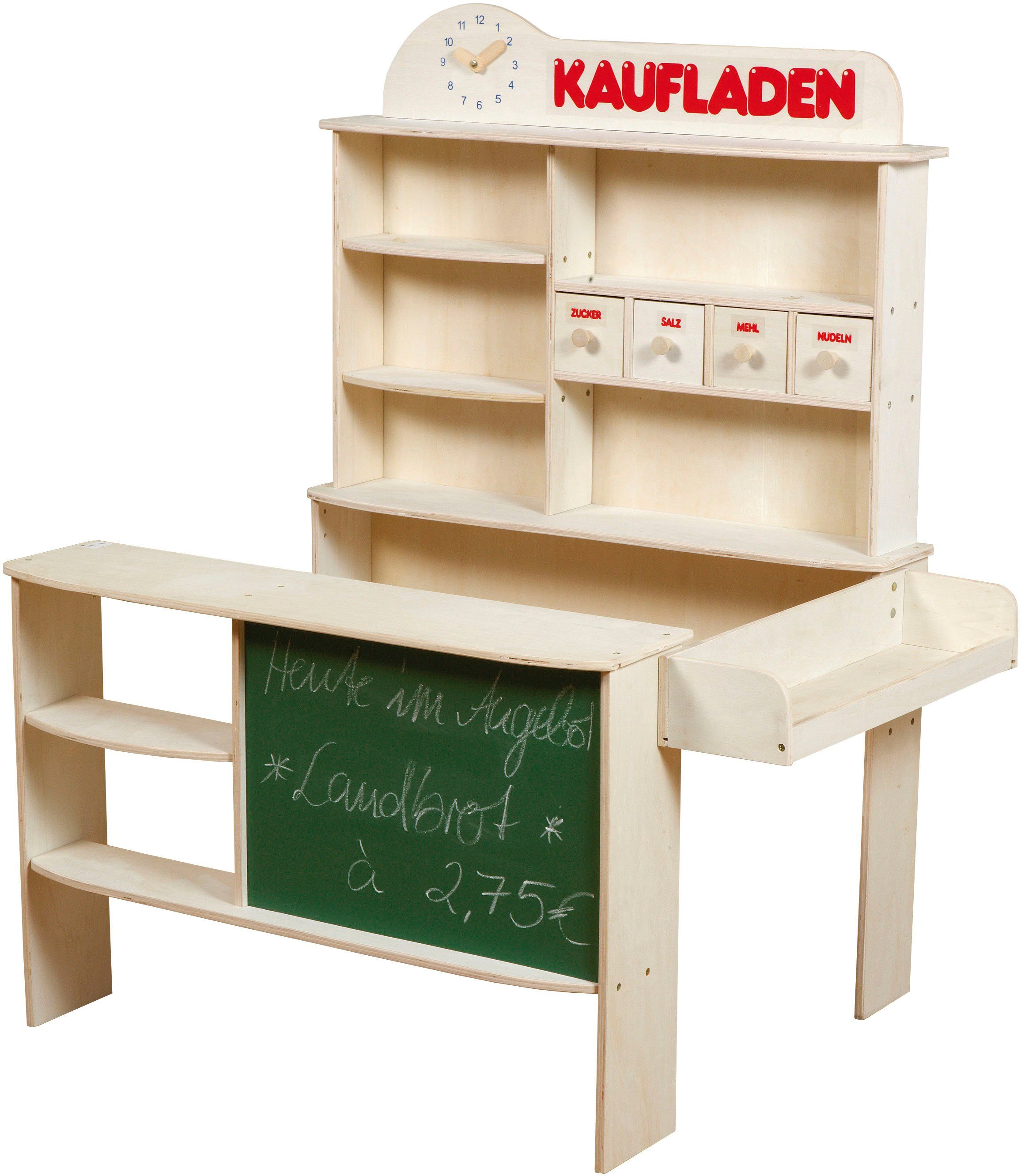 roba® Kaufladen Verkaufsstand, natur