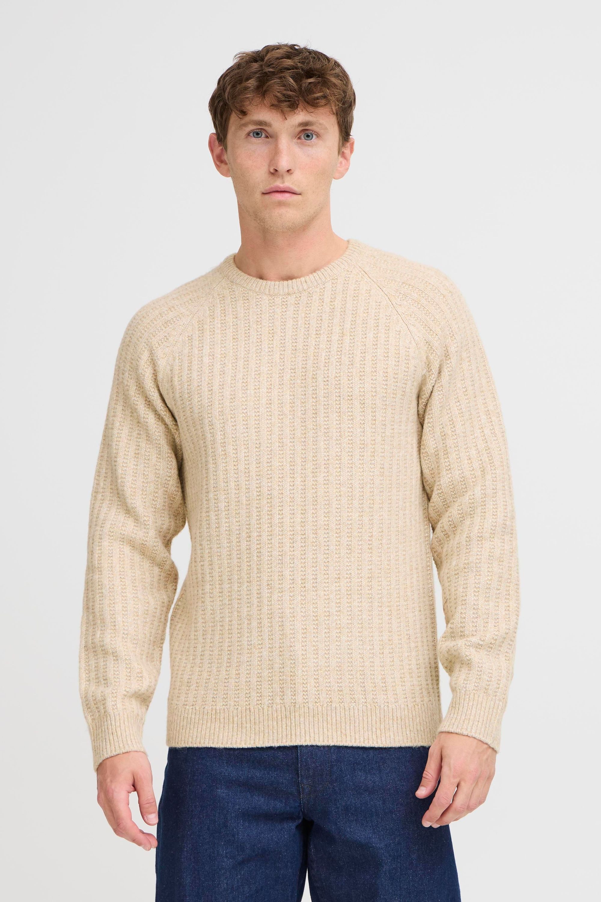 Blend Strickpullover BHDEXTER Klassischer Grobstrickpullover günstig online kaufen