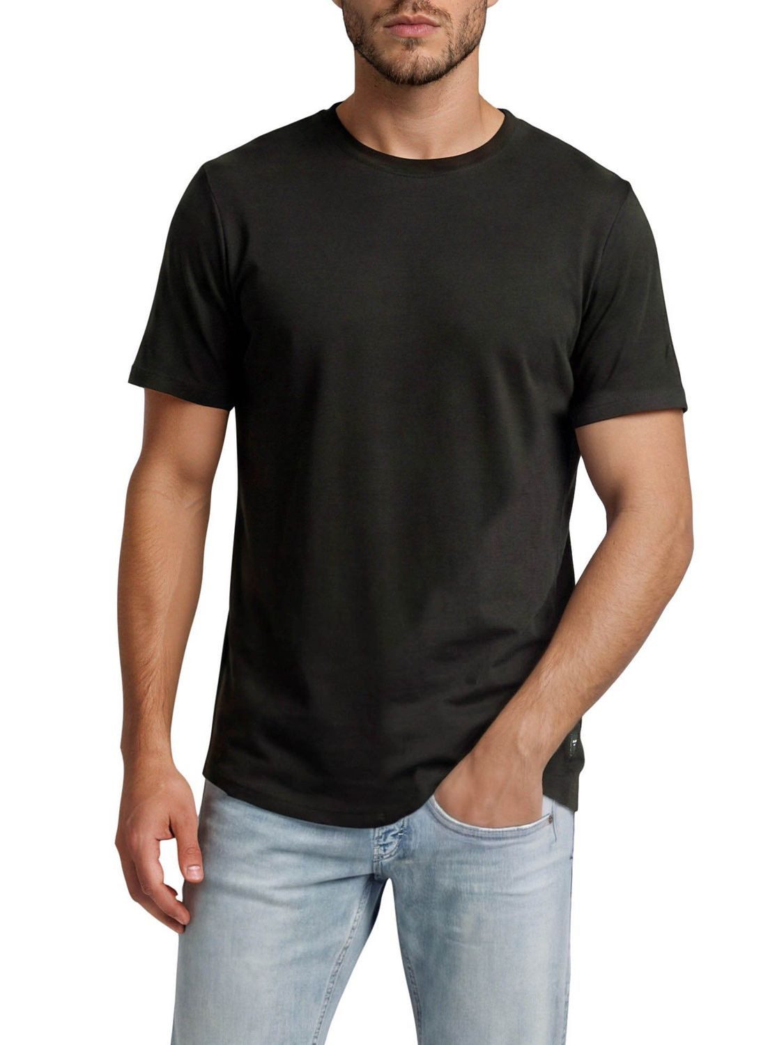 Jack & Jones T-Shirt Herren Basicshirt JJENOA 3er Pack Regular Fit (Vorteilspack, 3-tlg) Kurzarm Tee Shirt mit Rundhalsausschnitt aus 100% Baumwolle