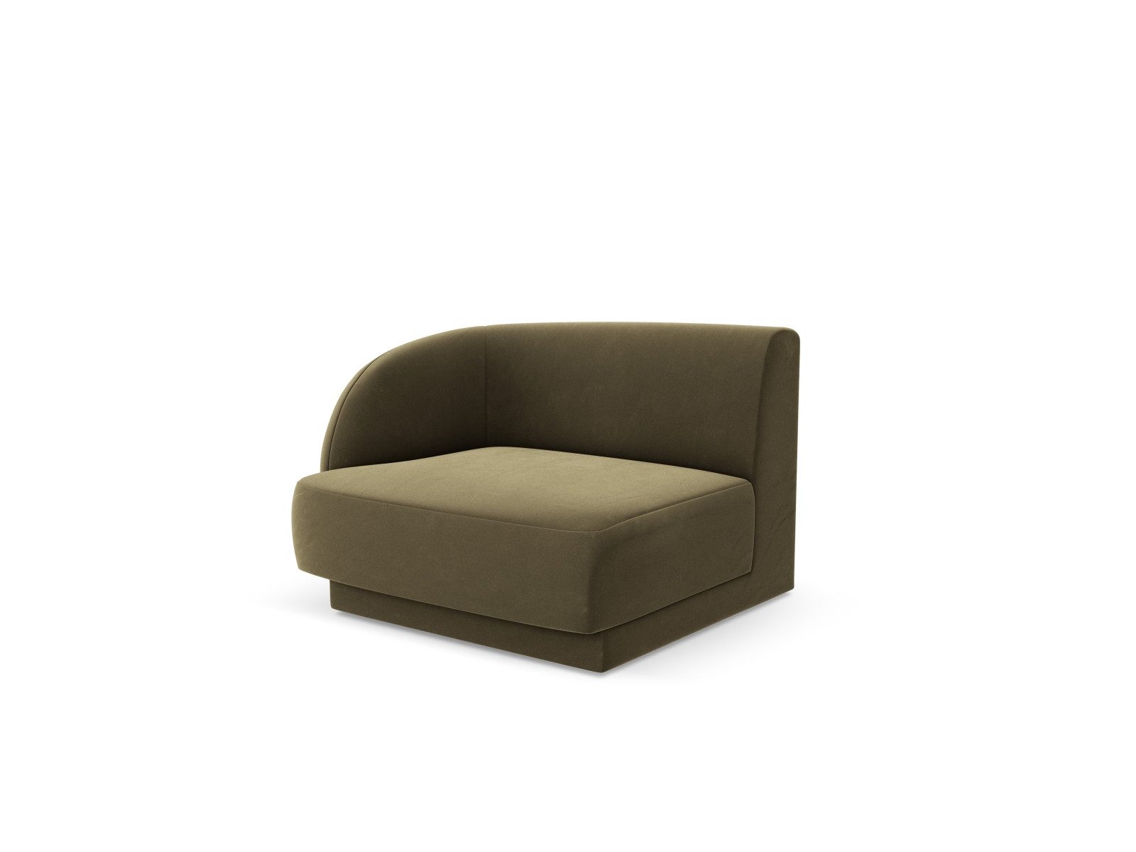 Micadoni Sofa-Eckelement Miley, Eckmodul 1-Sitzer