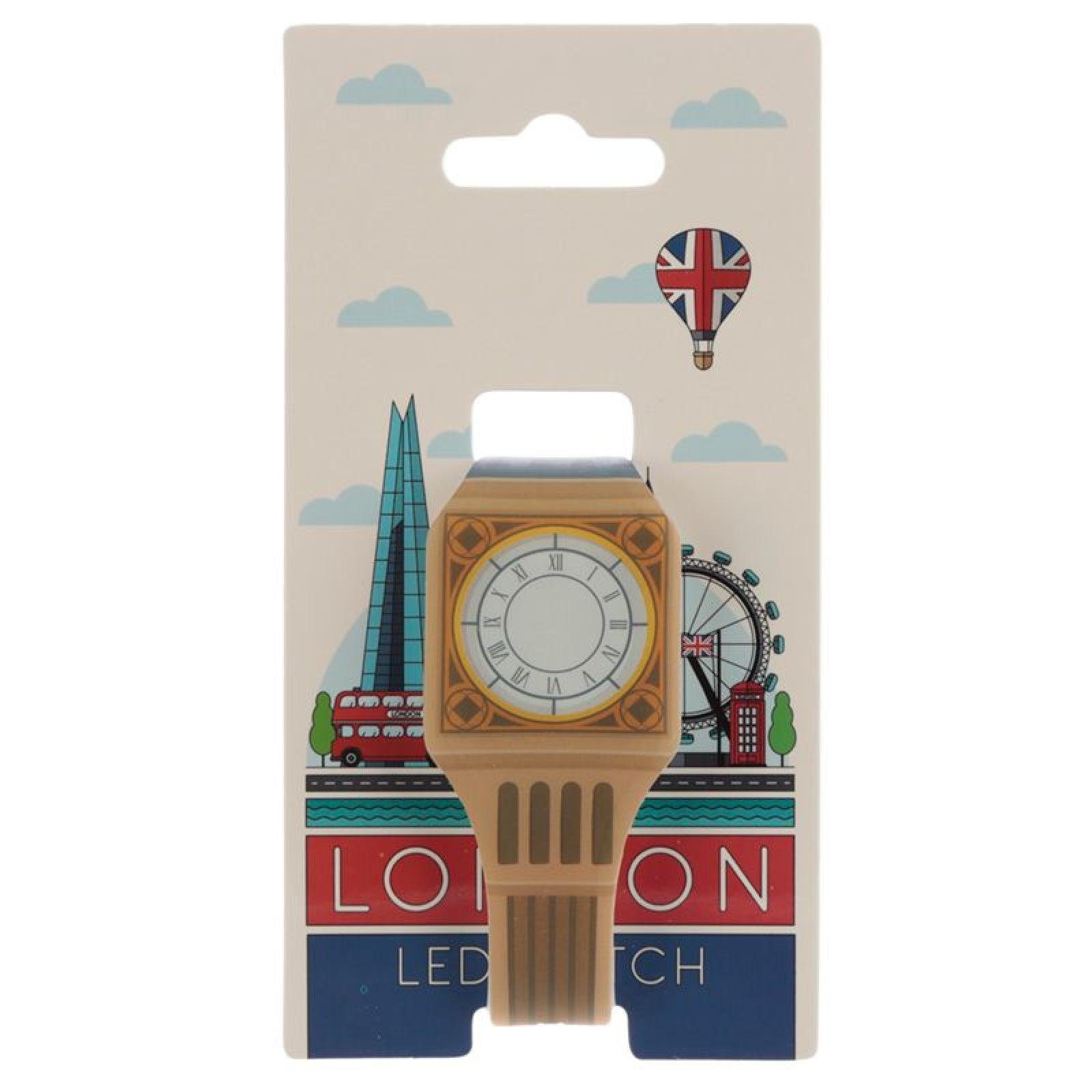 Digitaluhr Icons London Armbanduhr Stück) (pro Puckator Silikon