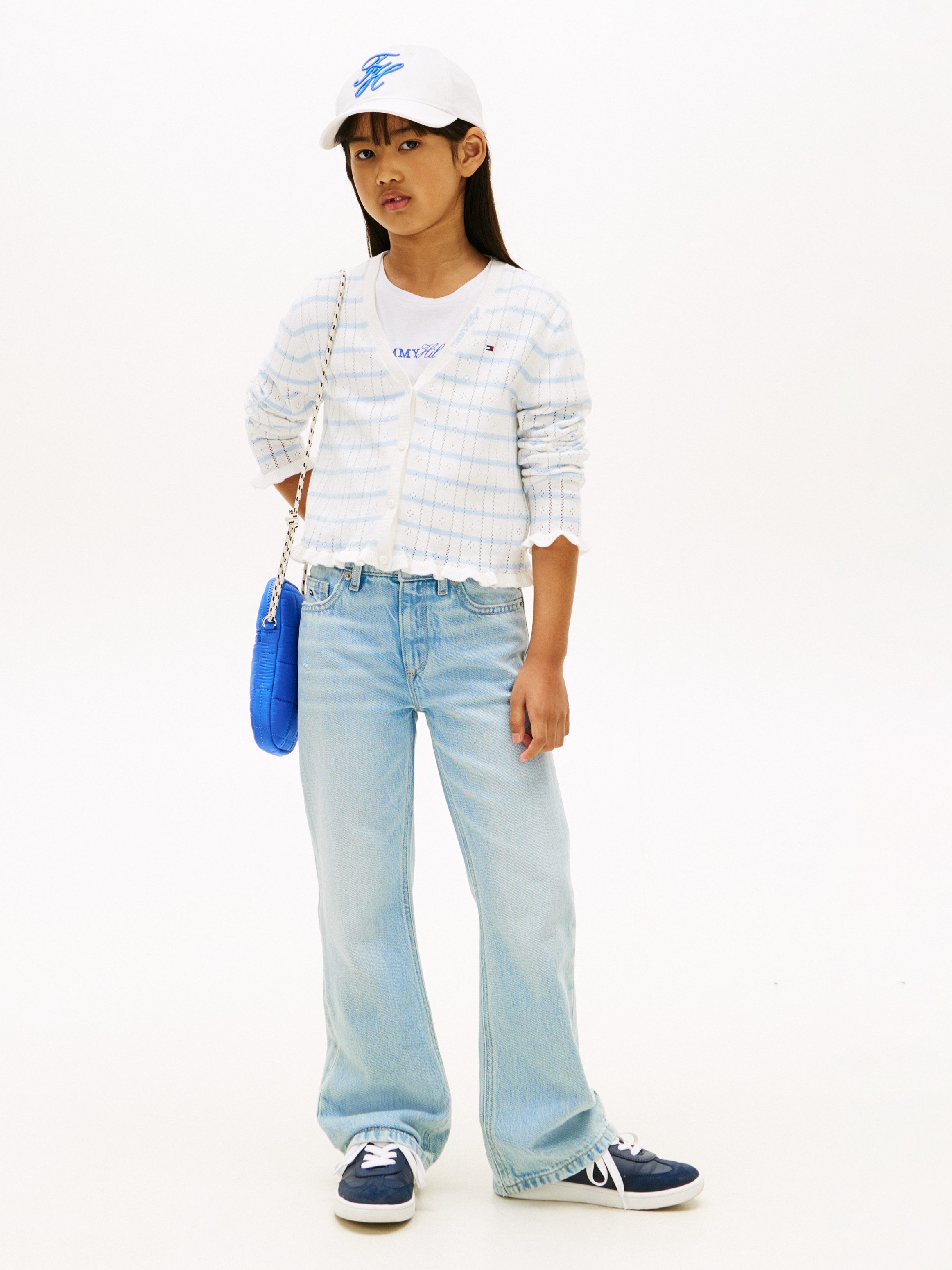 Tommy Hilfiger Schlagjeans FLARE LIGHT BLUE Kinder bis 16 Jahre, regular fit