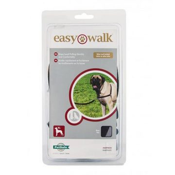 PetSafe Hunde-Halsband Hundegeschirr Easy Walk XL Schwarz, Nylon