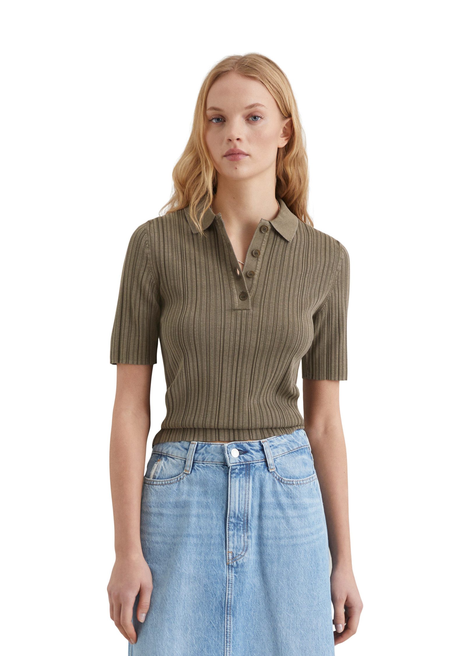 Marc O'Polo DENIM Poloshirt aus Organic günstig online kaufen