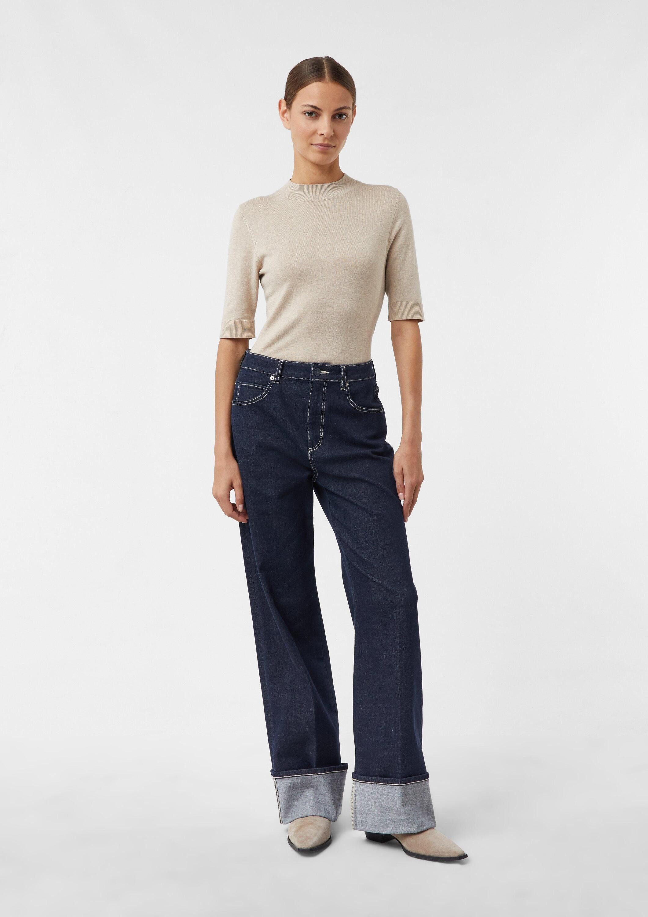 comma Weite Jeans Jeans-Hose (1-tlg) günstig online kaufen