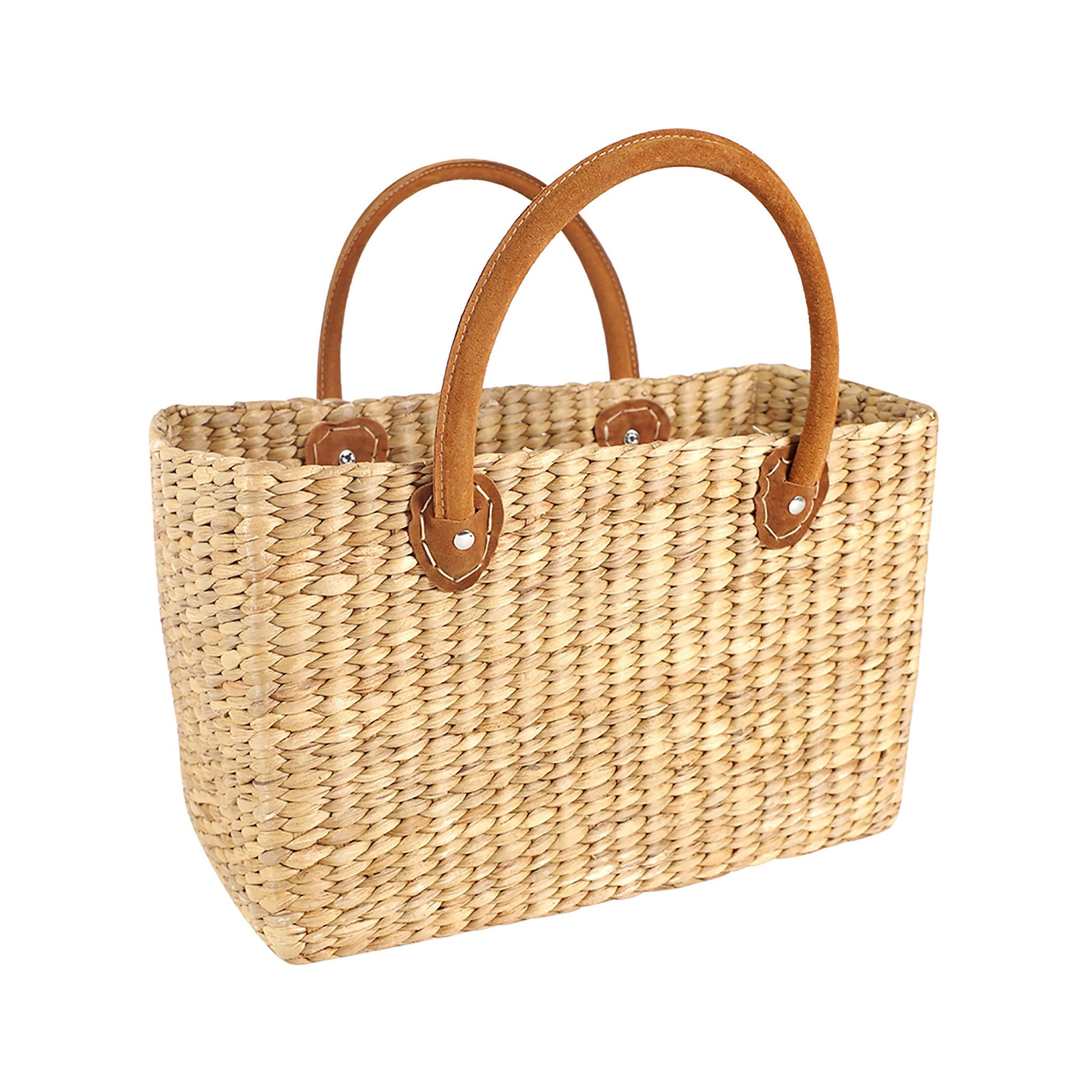 Kobolo Shopper Korbtasche aus Wasserhyazinthe Gr2 günstig online kaufen