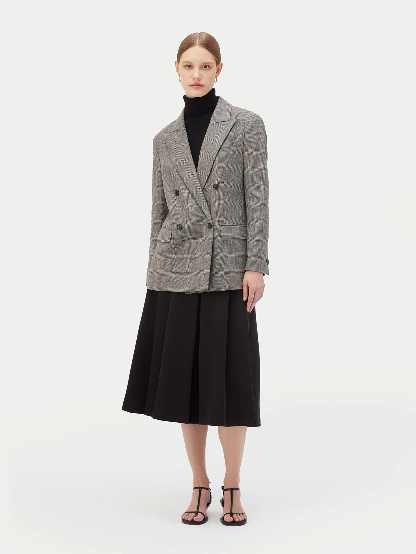 GOBI Cashmere Blusenblazer Zweireihiger Kaschmirblazer