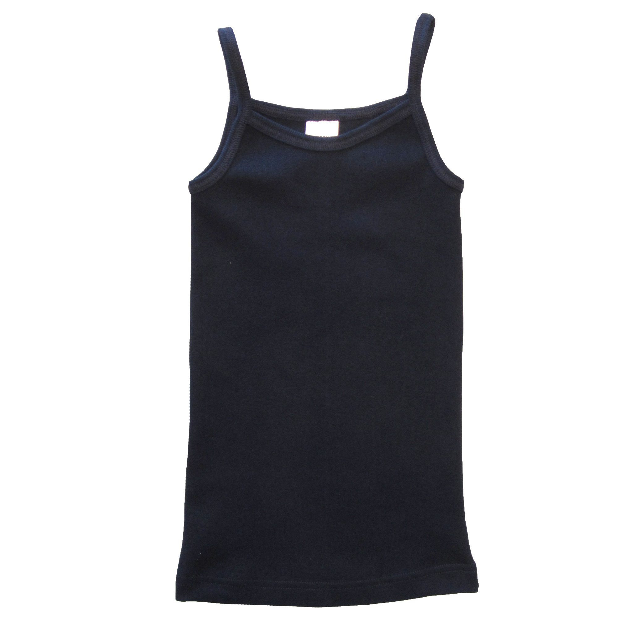 HERMKO Achseltop 2460 100 % Bio-Baumwolle, Trägerhemd, Spaghettiträger, Top, basic, weich