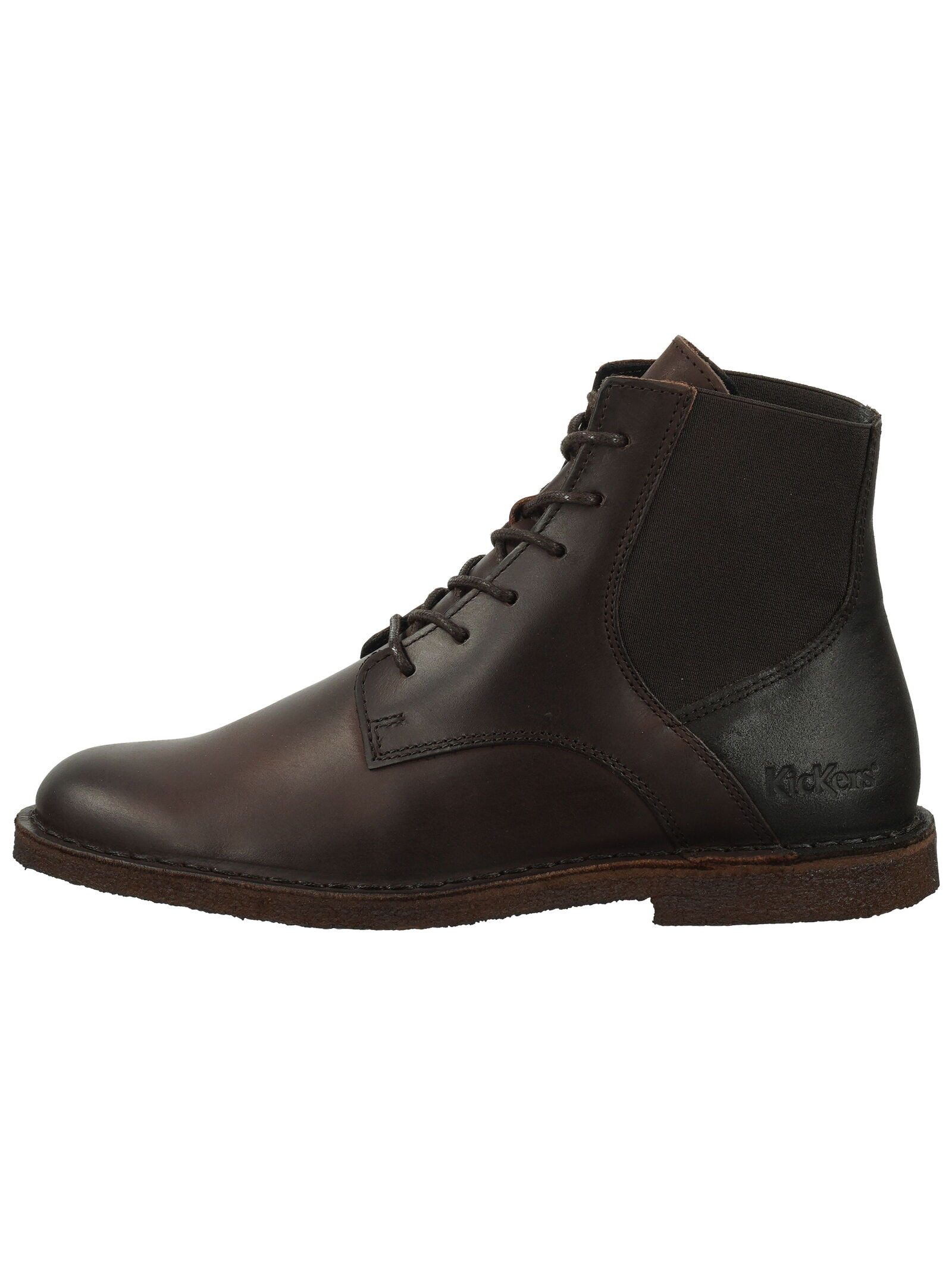 Kickers Stiefelette Leder . Schnürstiefelette