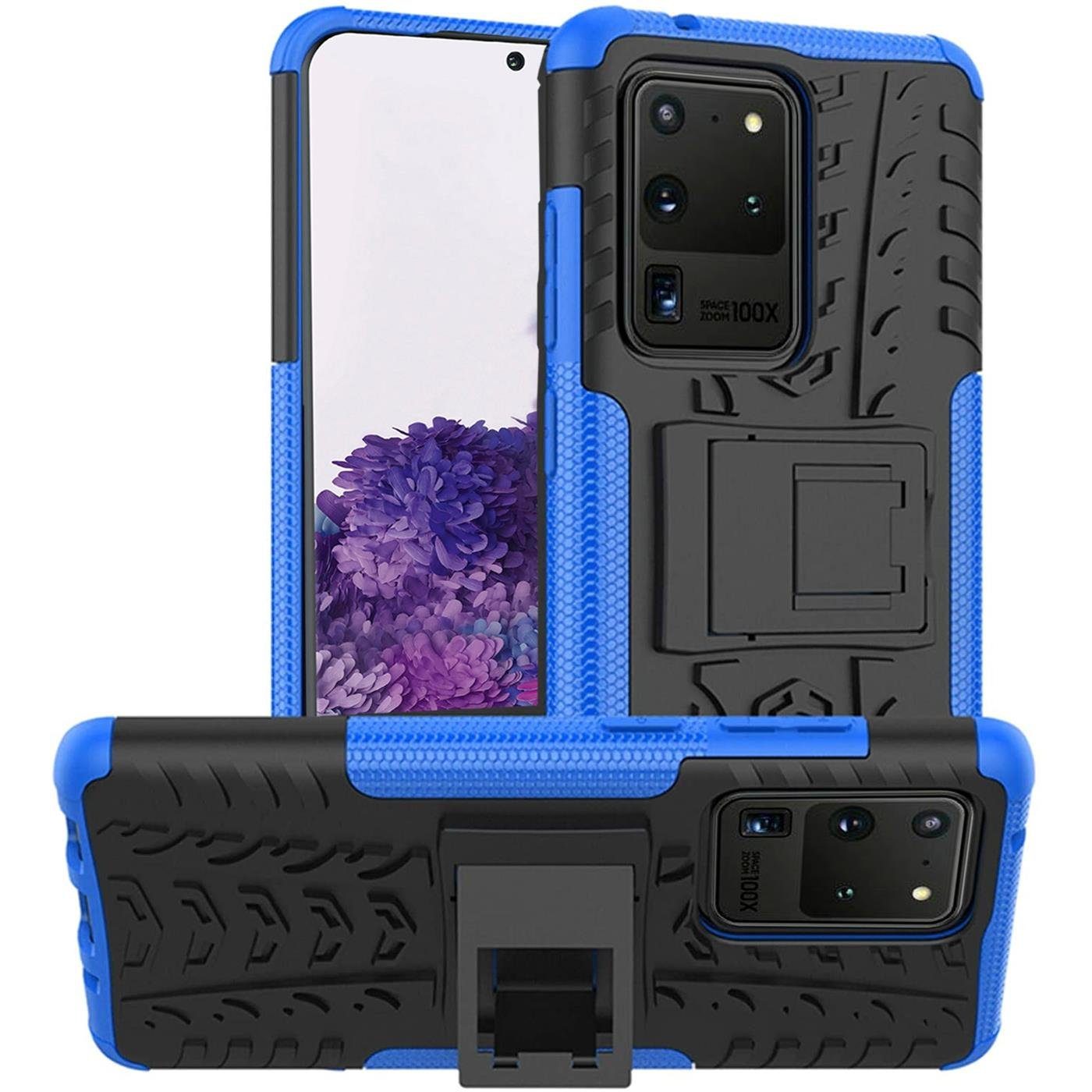 CoolGadget Handyhülle Outdoor Case Hybrid Cover für Samsung Galaxy S20  Ultra 6,9 Zoll, Schutzhülle extrem robust Handy Case für Samsung S20 Ultra  Hülle