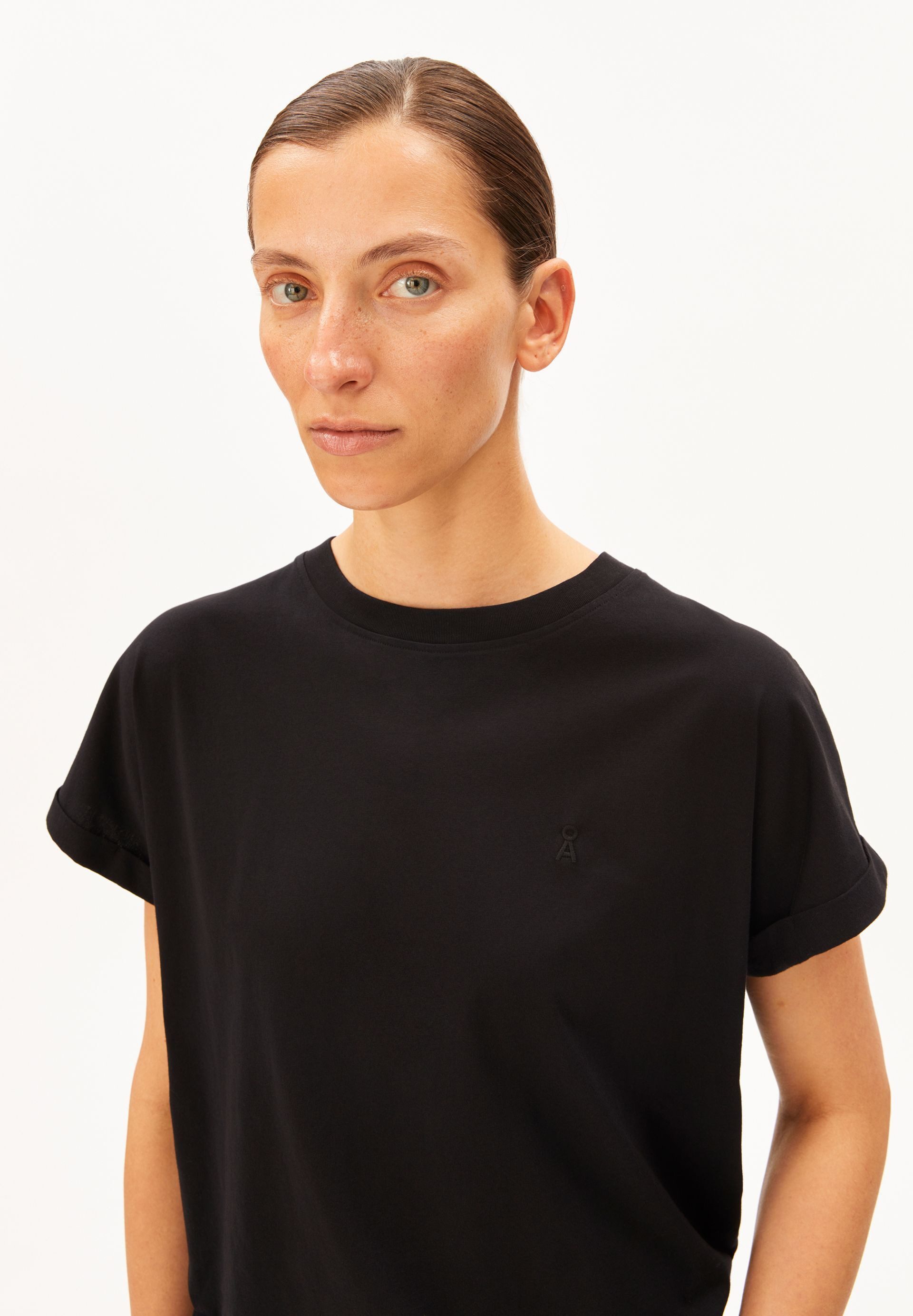 Armedangels T-Shirt IDAARA T-Shirt aus 100% Bio-Baumwolle Loose Fit