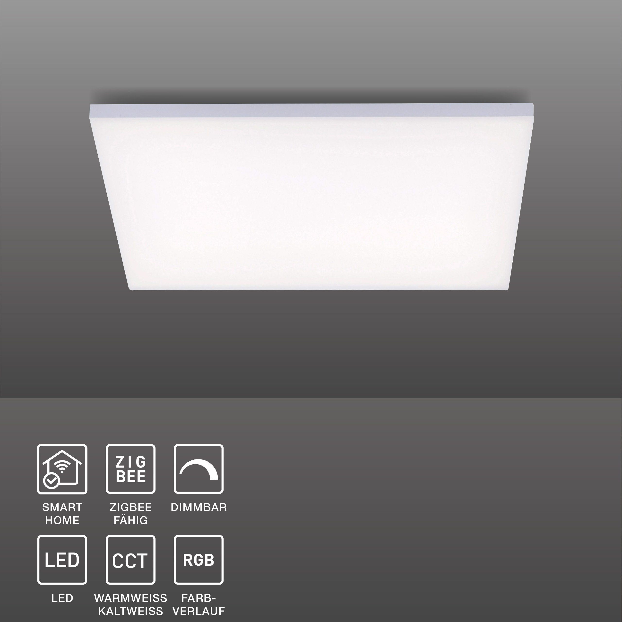 Paul Neuhaus LED Deckenleuchte »Q-FRAMELESS Smart Home«, CCT + RGB  Farbwechsel, dimmbar per Fernbedienung online kaufen | OTTO