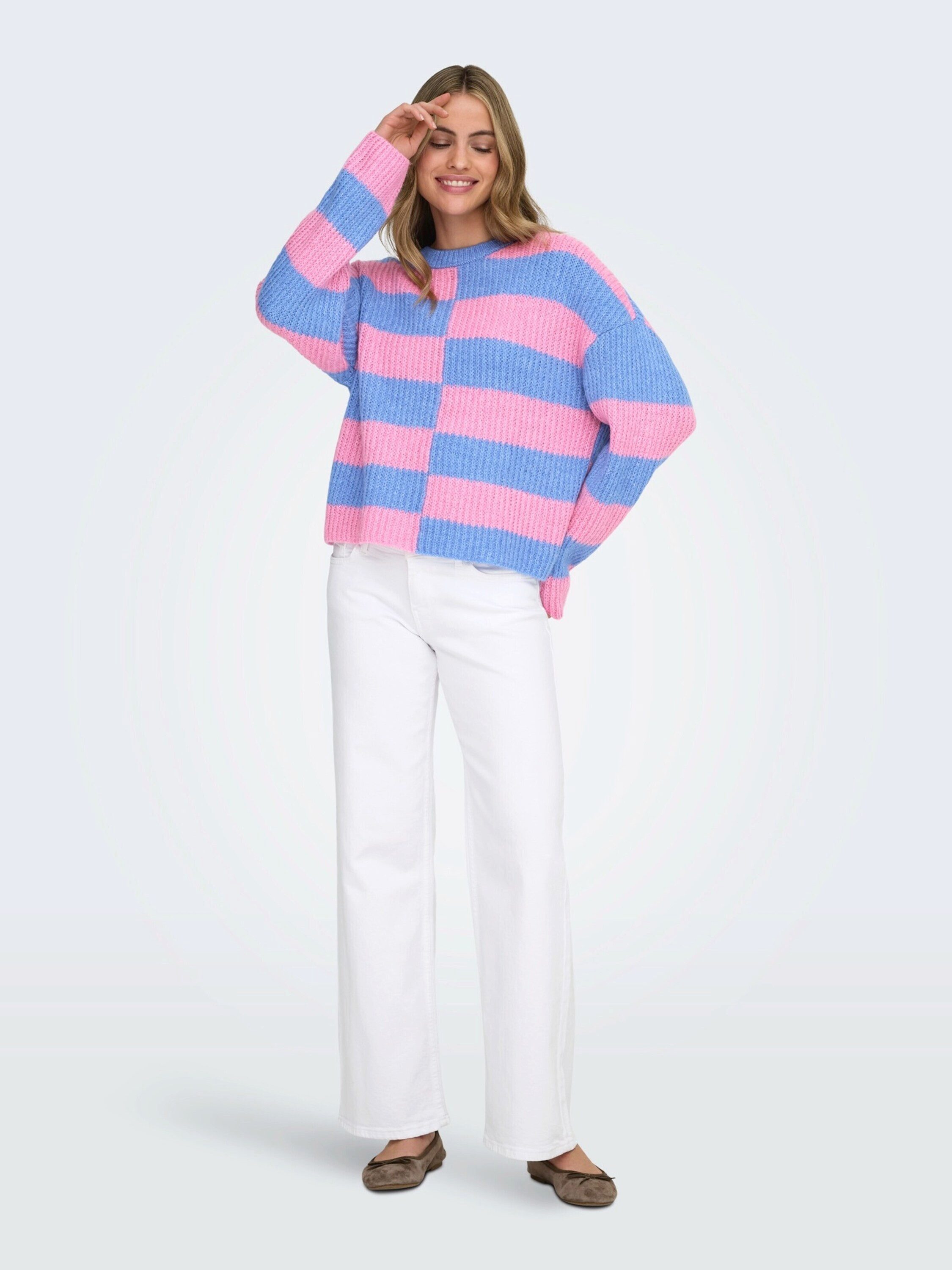 ONLY Strickpullover (1-tlg) Plain/ohne Details