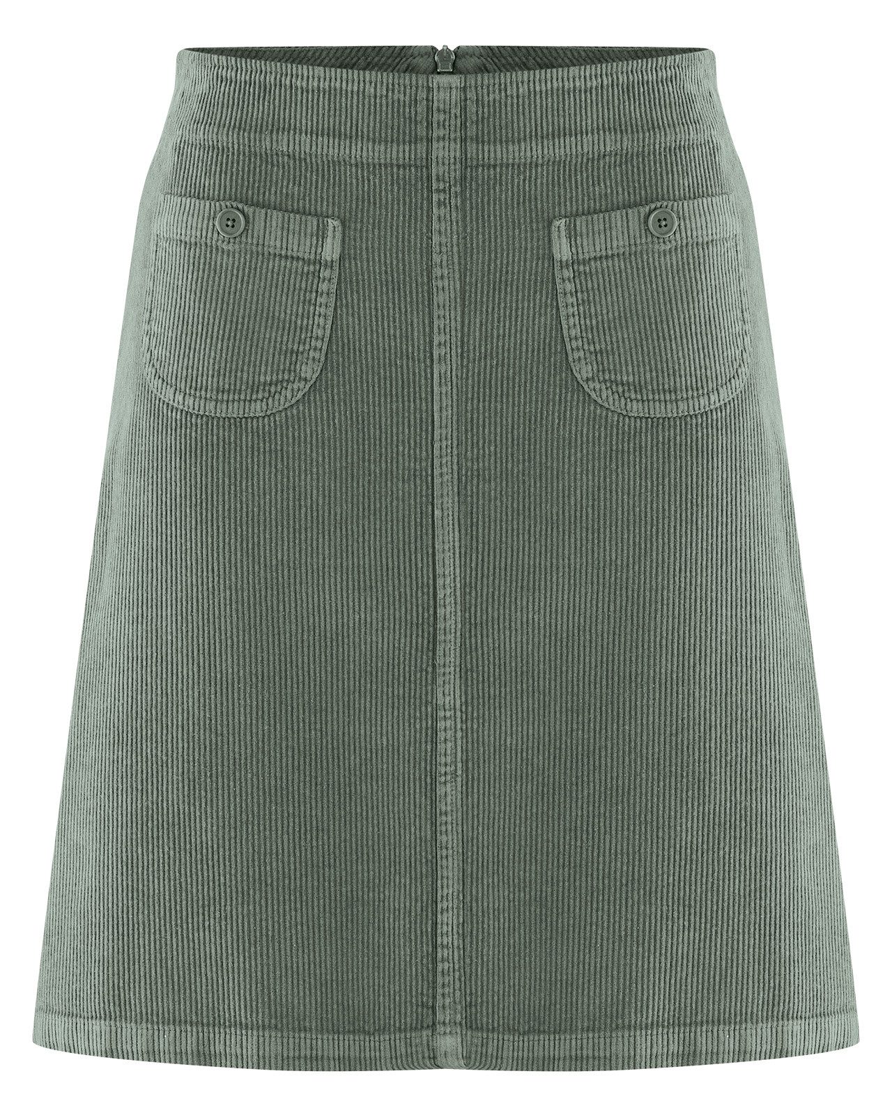 HempAge Sommerrock Schlichter Cord Rock Hanf/Biobaumwolle None Fit