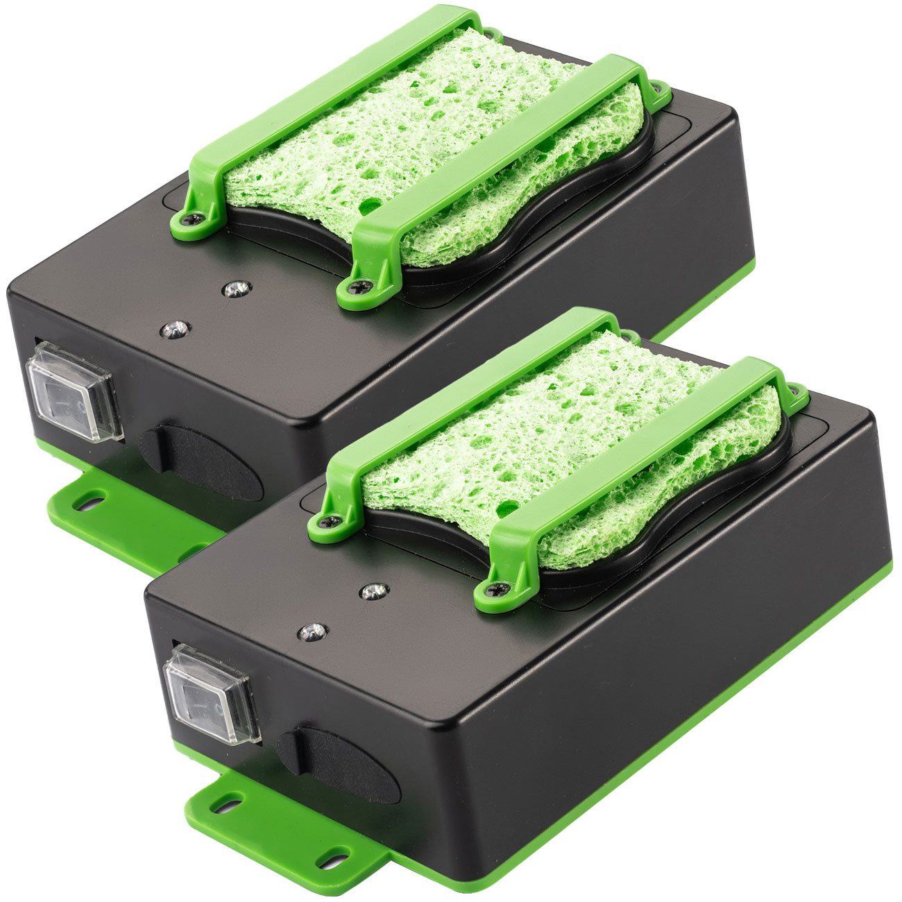 Gardigo Ultraschall-Tierabwehr Auto Tierschutz mit Ultraschall & Blitzlicht Wechselfrequenz 60m², 2-tlg., Tierwehr mit Ultraschall & LED-Blitzlicht für Auto, Garage & Dachboden