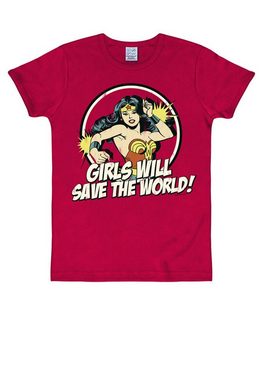 LOGOSHIRT T-Shirt Wonder Woman - DC Comics mit Wonder Woman-Print