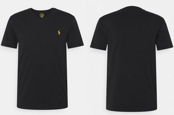Ralph Lauren T-Shirt Polo Ralph Lauren V Neck T-Shirt Black Shirt Custom Slim Fit Tee Top G