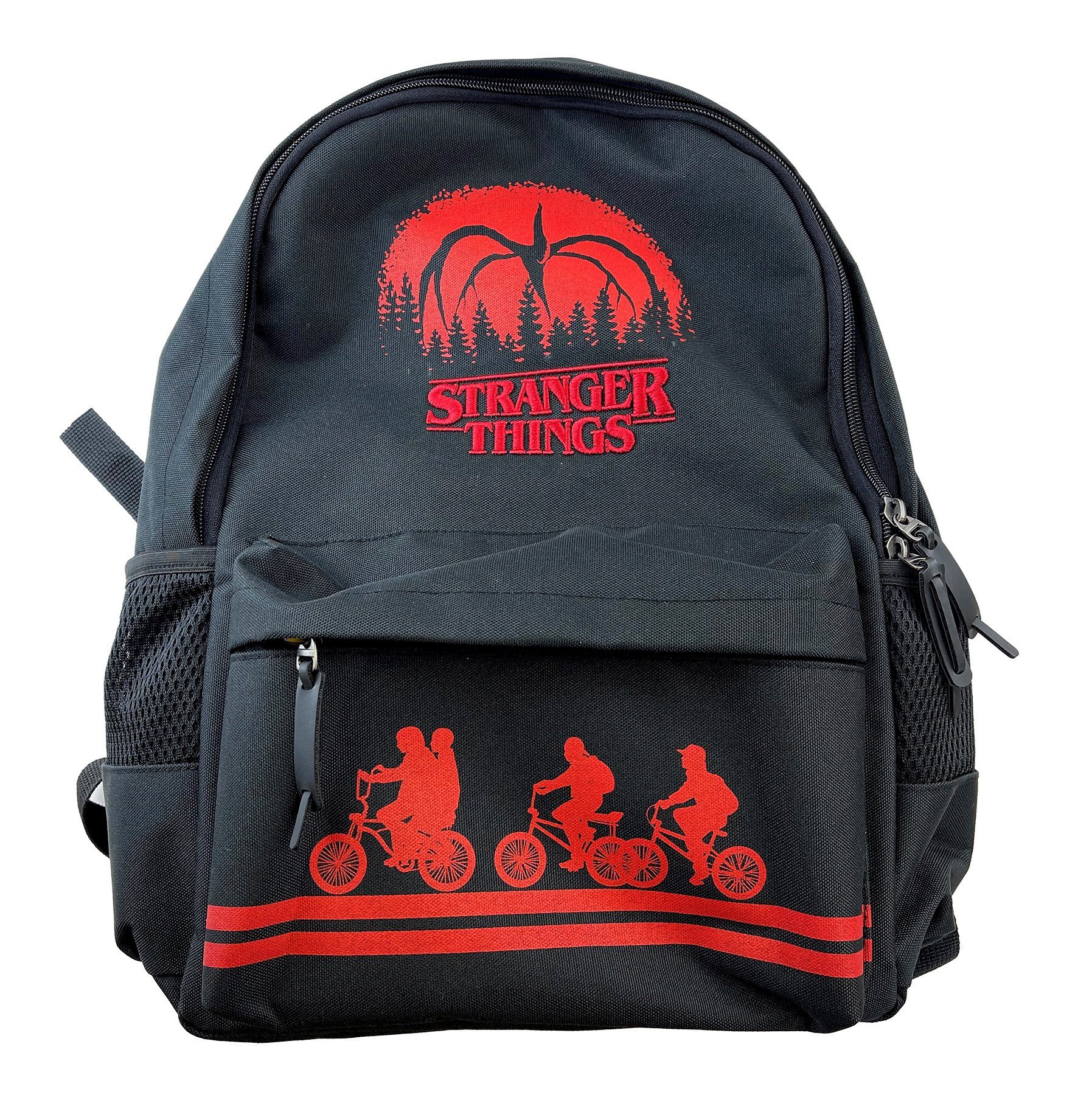 Stranger things Cityrucksack Stranger Things Rucksack Logo Silhouettes Neu  Top Exklusiv