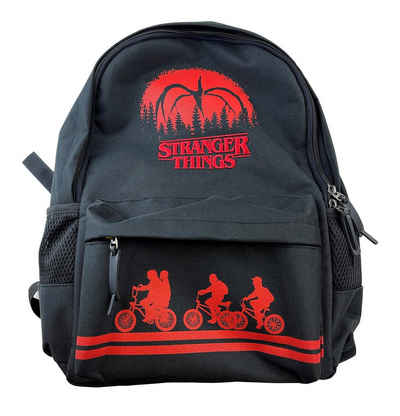 Stranger things Cityrucksack Stranger Things Rucksack Logo Silhouettes Neu Top Exklusiv