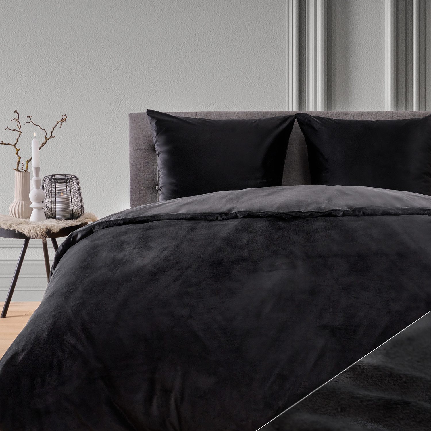 Blumtal Bettwäsche Cashmere-Touch Plüsch, warme Winterbettwäsche günstig online kaufen