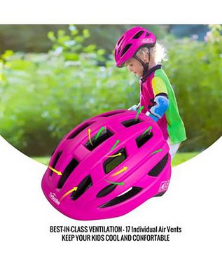CoolBlauza Kinderfahrradhelm Helm, Kinder Fahrradhelm (1-tlg., Multi-Sport einstellbar Skateboard Helm), für Kinder Jungen Mädchen Kleinkind Helm für 4-15 Jahre alte Kinder