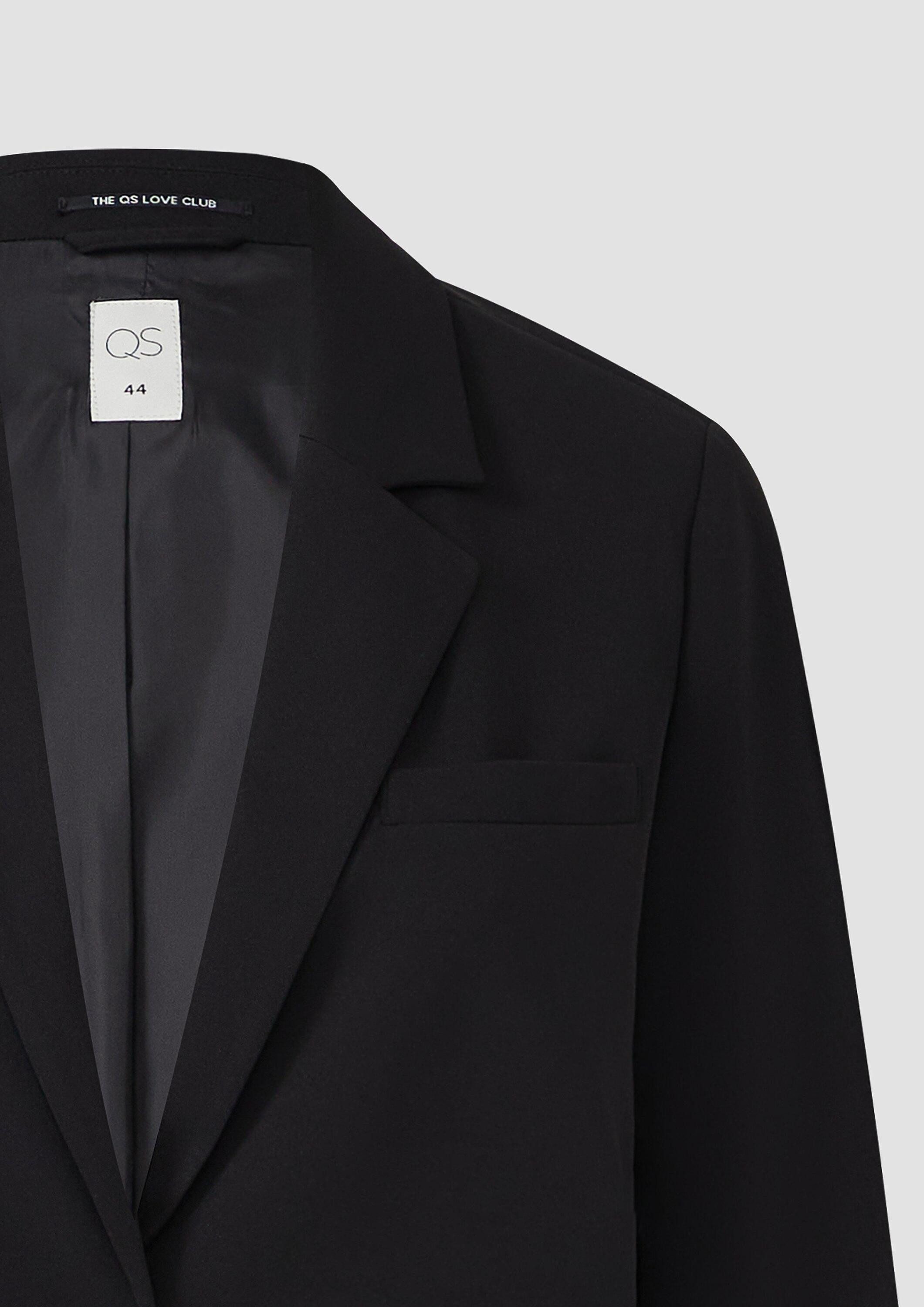 QS Jackenblazer Indoor-Blazer Blazer aus Interlockjersey