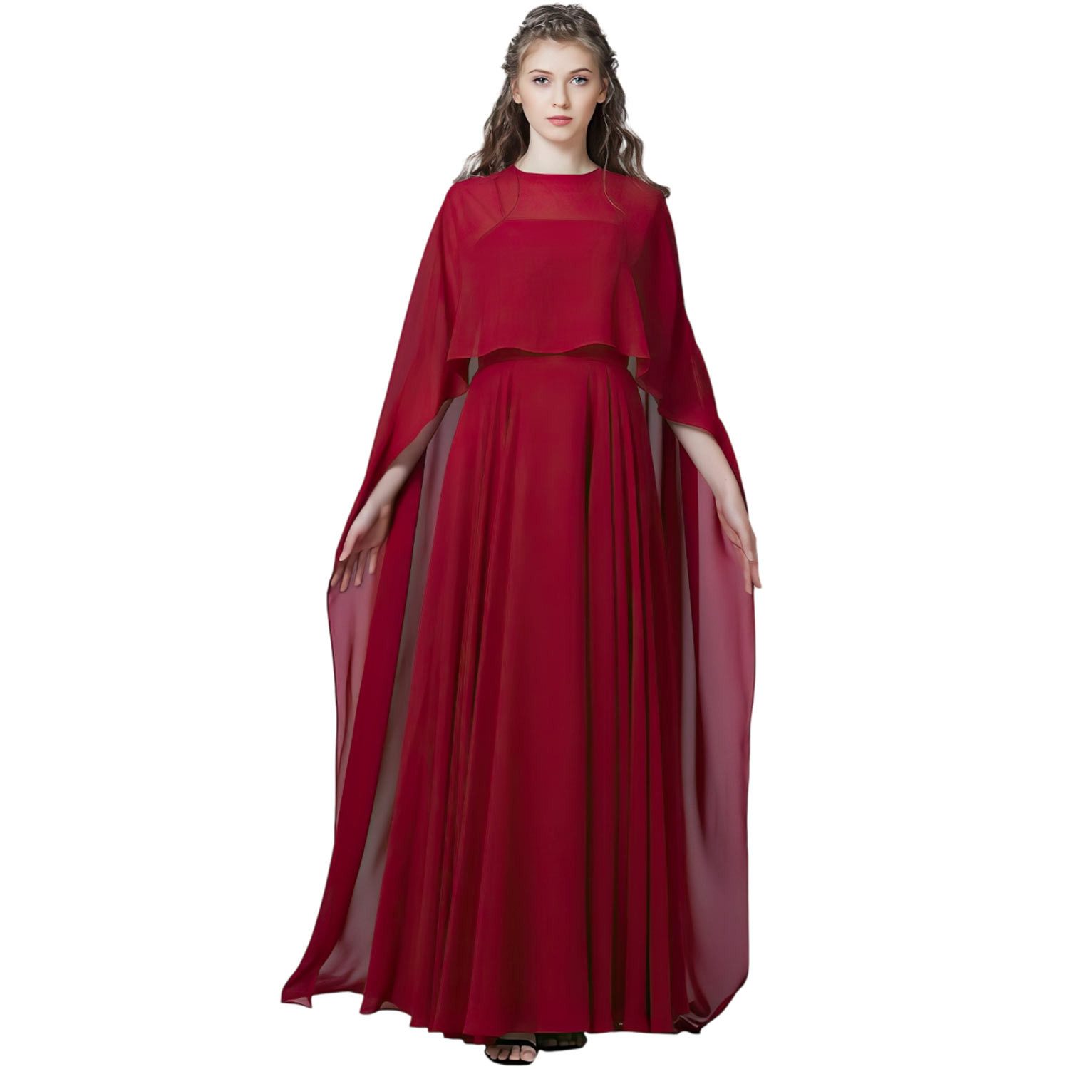 Refttenw Poncho Chiffon Poncho Damen,Sommer Schal,Strandponcho,Cardigan,Schultertuch