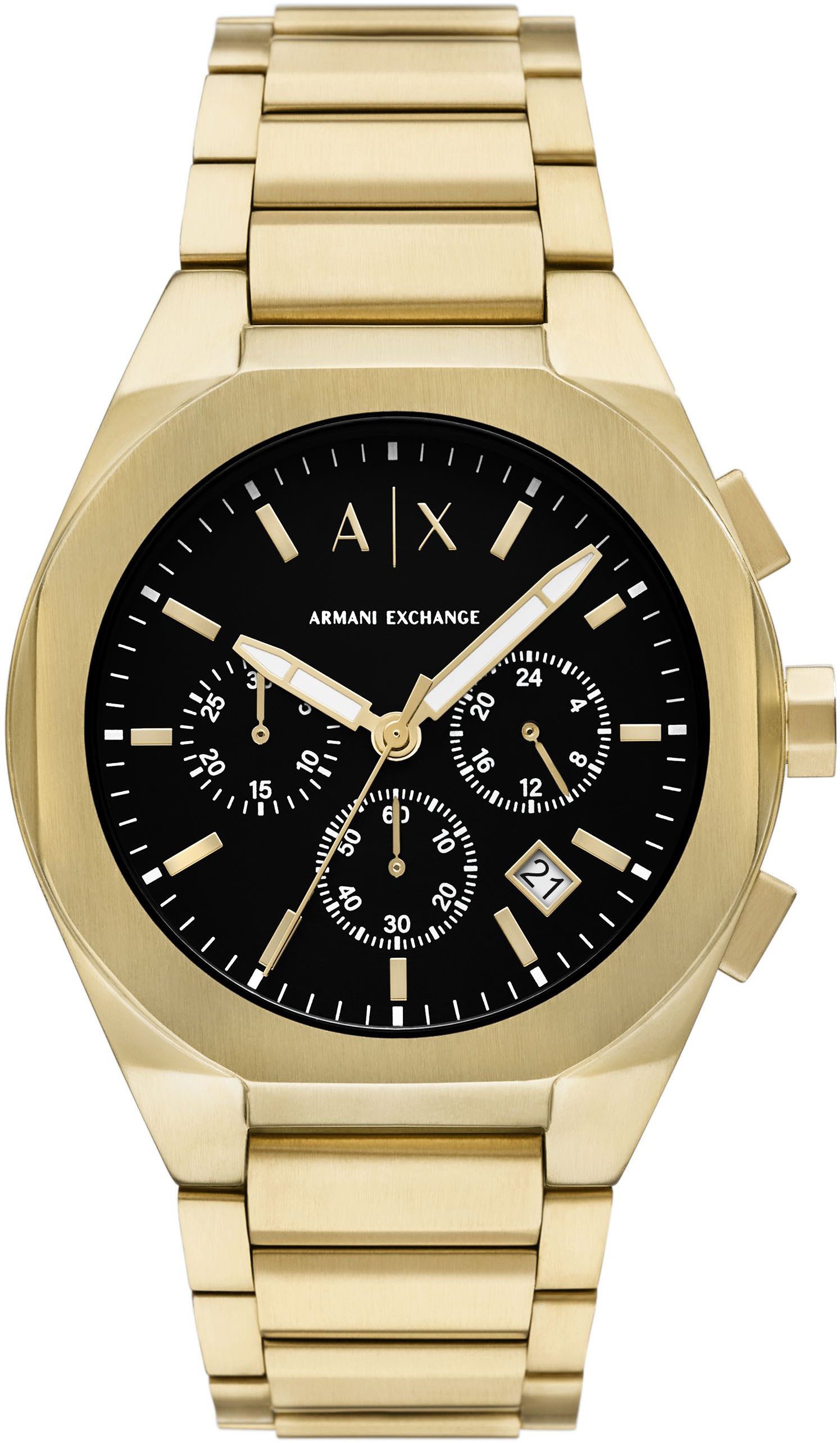 ARMANI EXCHANGE Chronograph SYNC AX4180, Armbanduhr, Herrenuhr, Edelstahlar günstig online kaufen