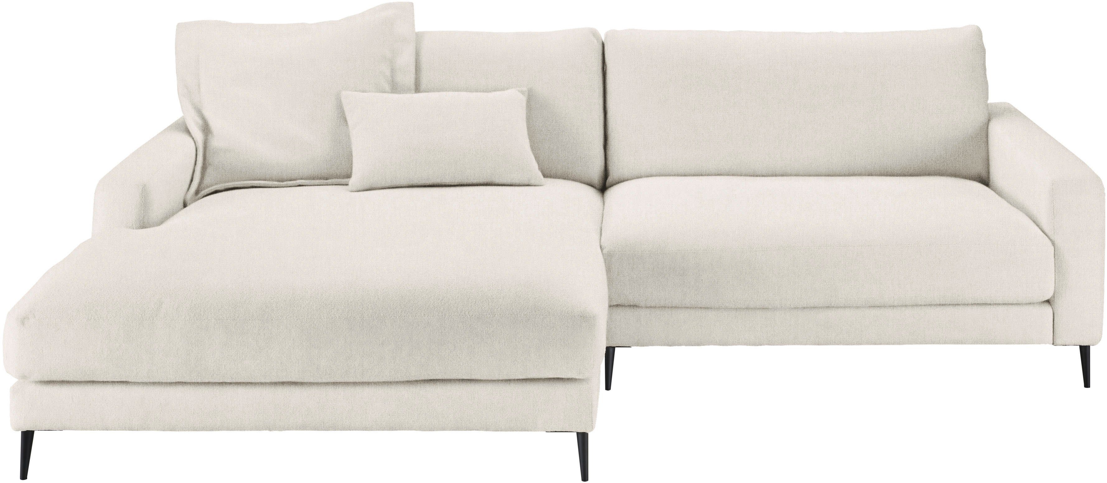 INOSIGN Ecksofa Downtown, B/T/H: 272/190/84 cm günstig online kaufen
