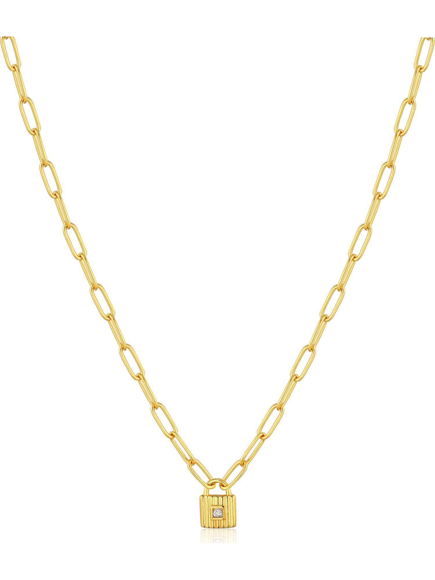 Ania Haie Collier Ania Haie Damen-Kette 925er Silber Zirkonia